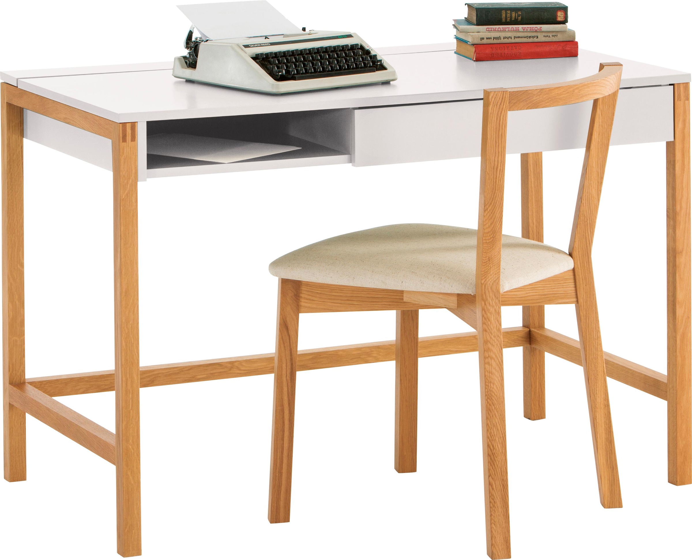 Woodman Schreibtisch "Northgate", im skandinavian Design, Breite 112 cm, FS günstig online kaufen
