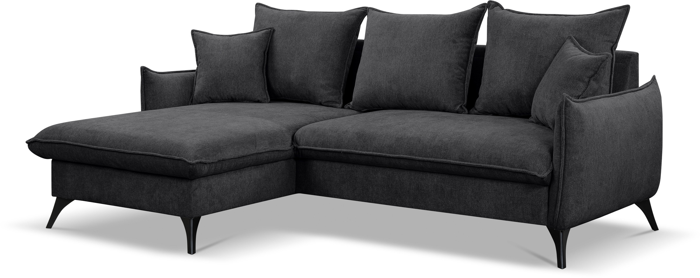 WERK2 Ecksofa »Modica«, Minimalistisches Ecksofa mit Schlaffunktion &  Bettkasten | BAUR