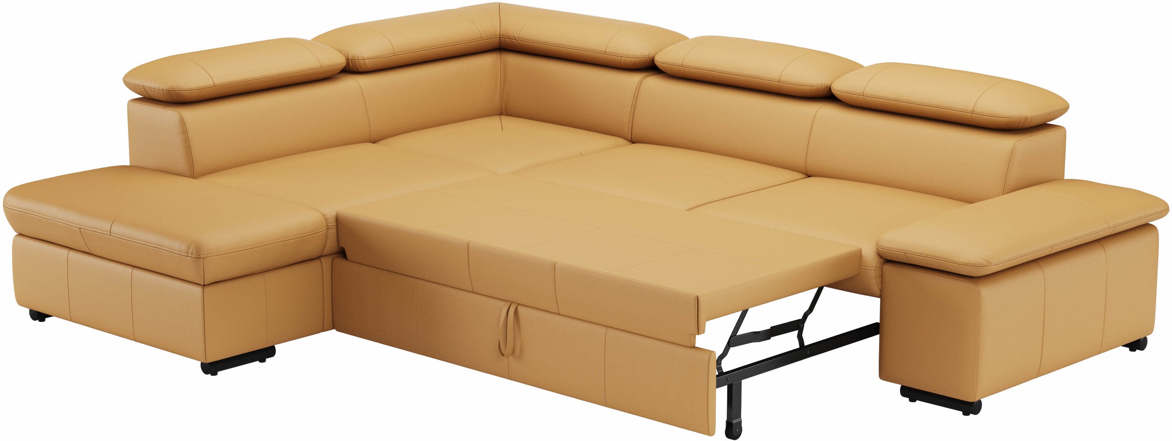 sit&more Ecksofa »Alcudia L-Form«, mit Armteilverstellung, optional Kopfteilverstellung und Bettfunktion