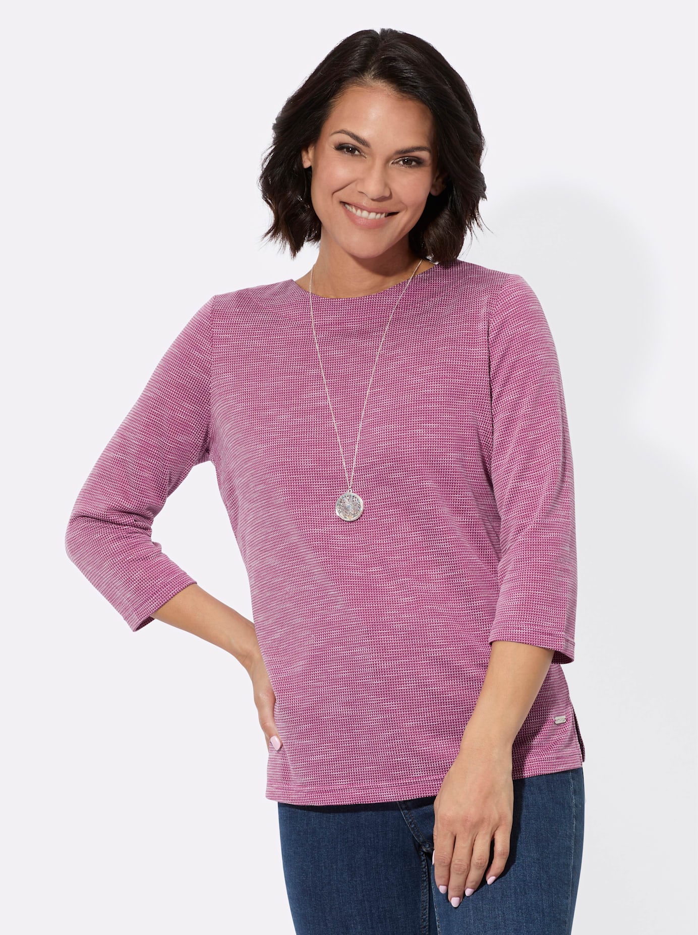Casual Looks 3/4-Arm-Shirt "3/4-Arm-Shirt", (1 tlg.) günstig online kaufen