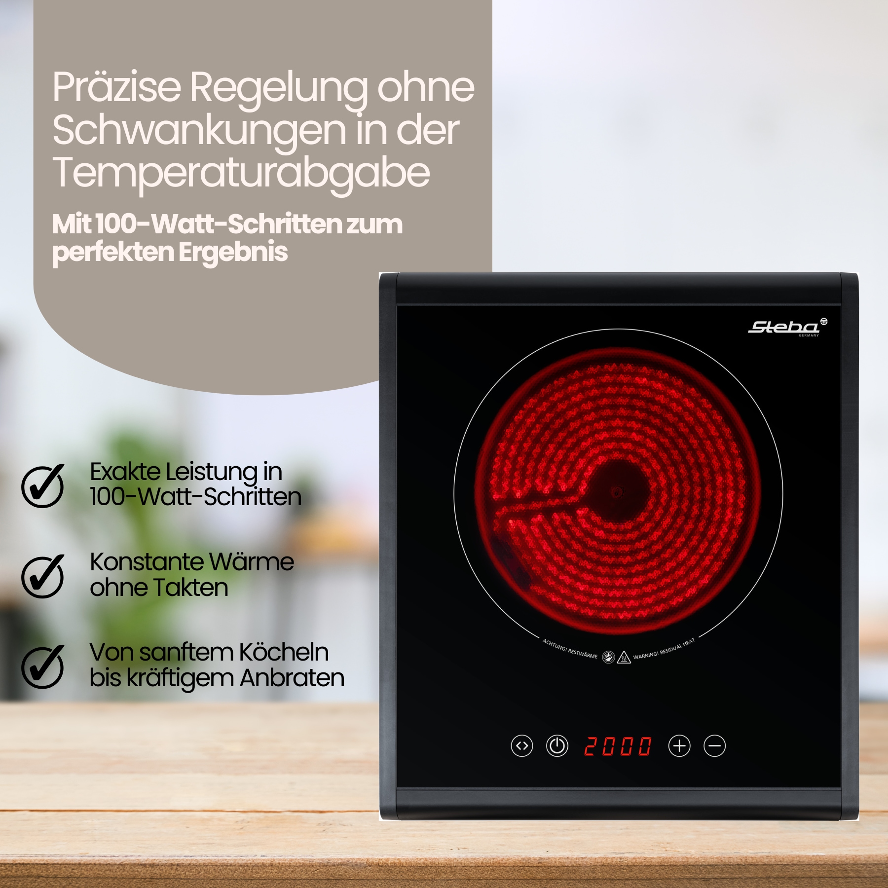 Steba Einzelkochplatte »HK 25«