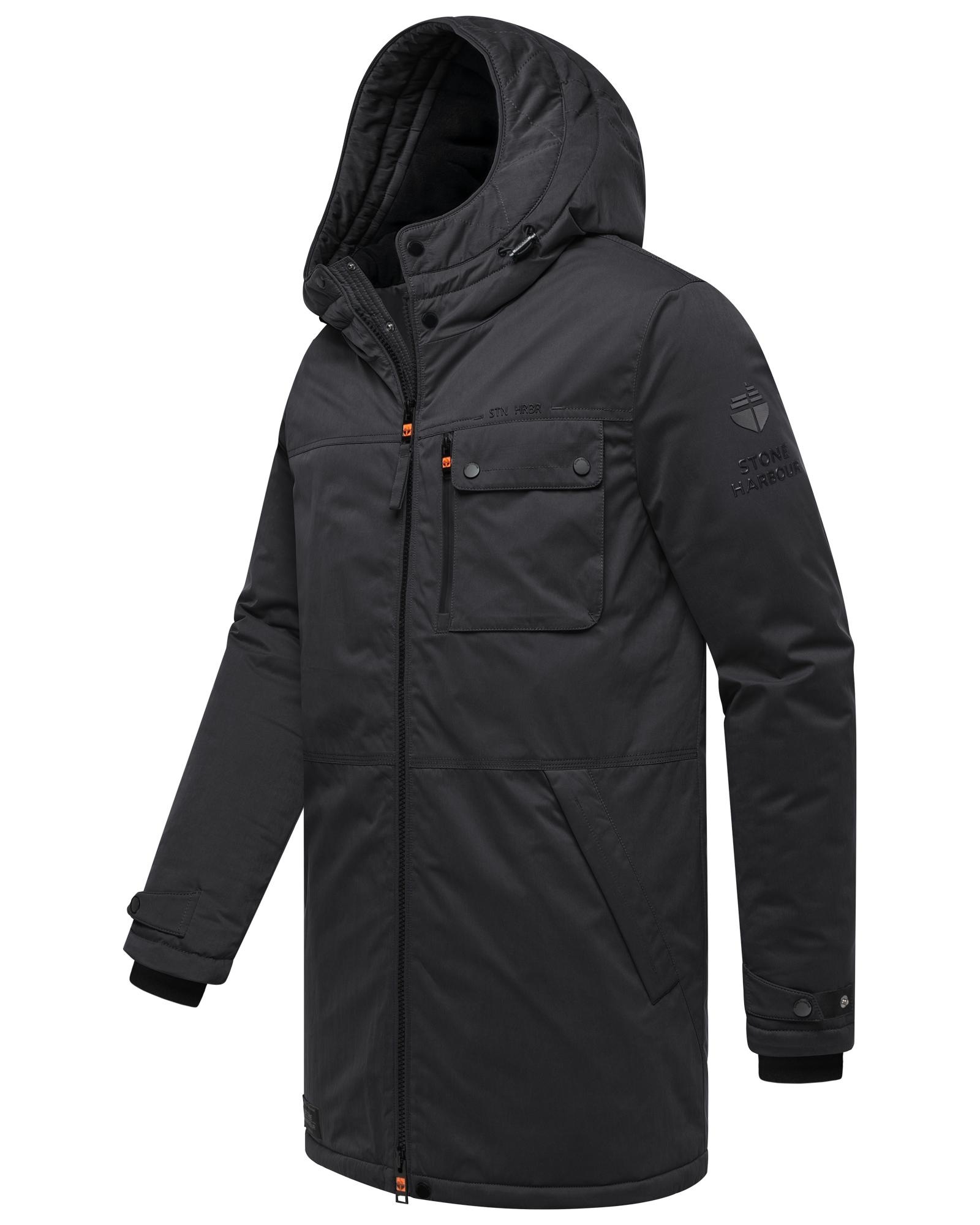 Stone Harbour Wintermantel "Fintaan XX" Winterparka mit großen Eingrifftasc günstig online kaufen