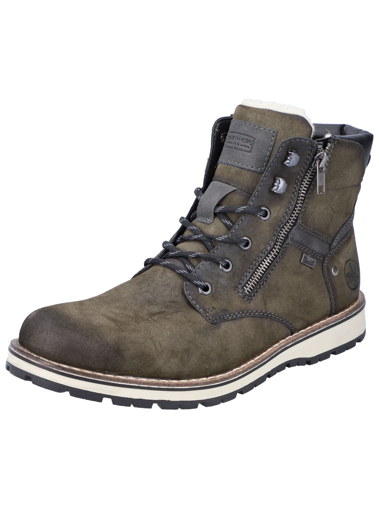 Rieker Schnürstiefelette "Rieker Stiefelette Lederimitat" günstig online kaufen