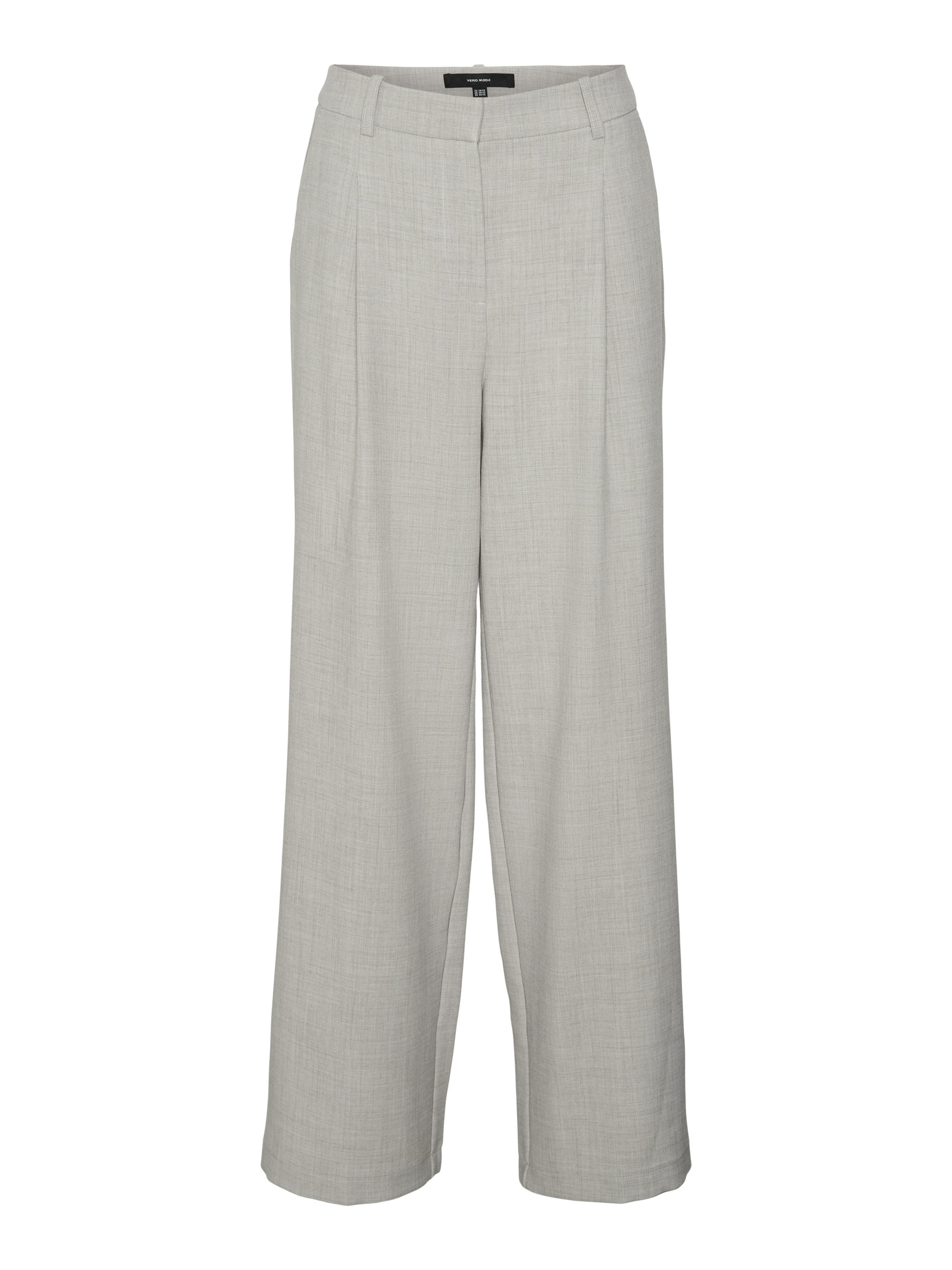 Vero Moda Anzughose "VMCASSIDY MW WIDE PANT NOOS" Materialmix