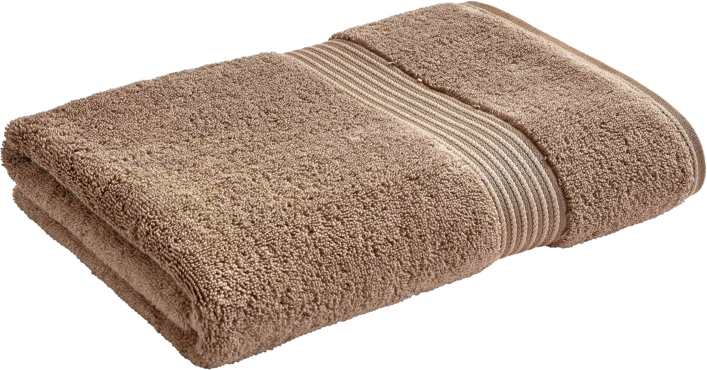Duschtücher CHRISTY, B:75cm L:137cm, braun, Walkfrottier, Obermaterial: 100% Baumwolle, Handtücher, "SUPREME", Premium-Duschtücher in Luxusqualität,
