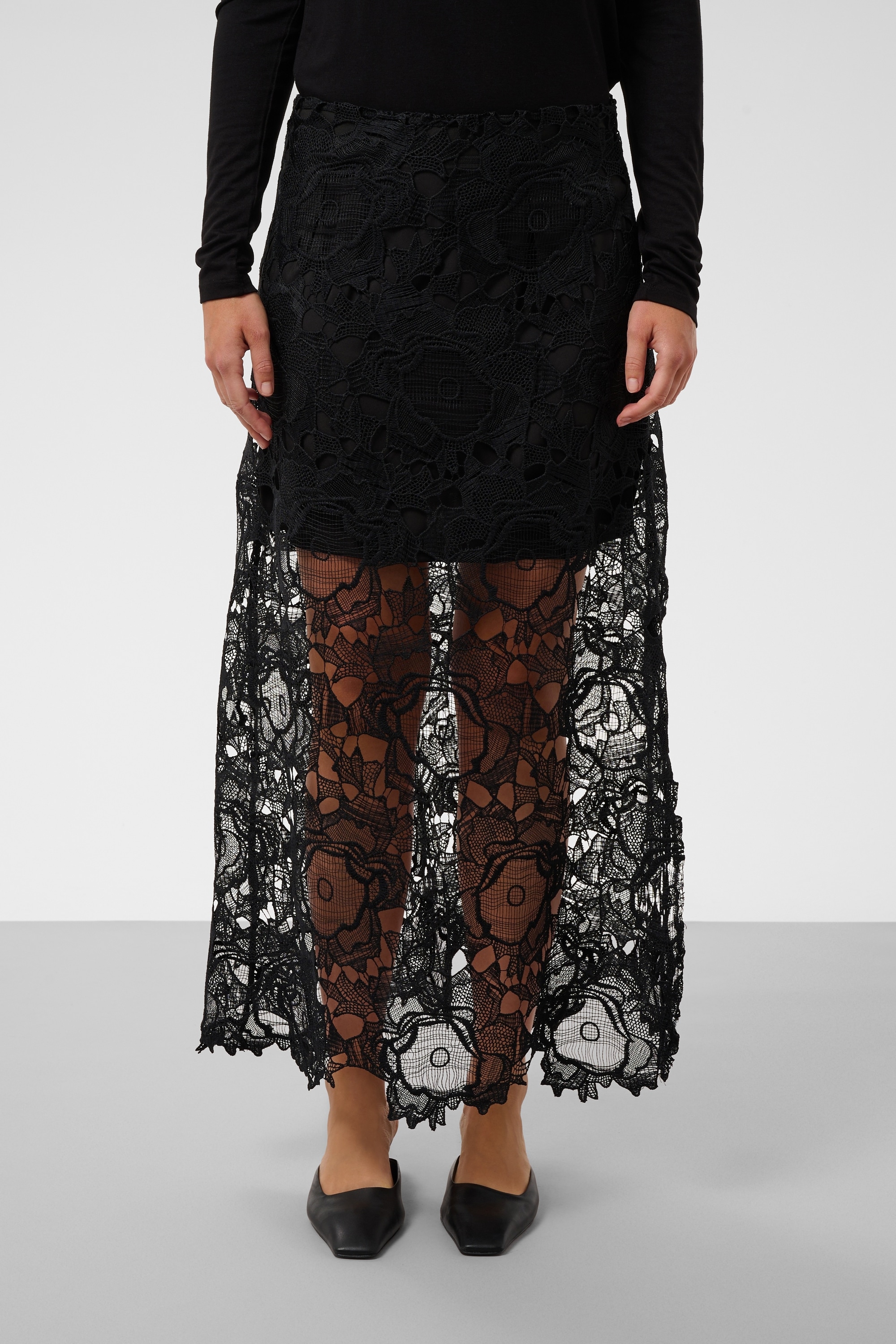 SOAKED IN LUXURY Midirock »Damen Rock SLLotse«