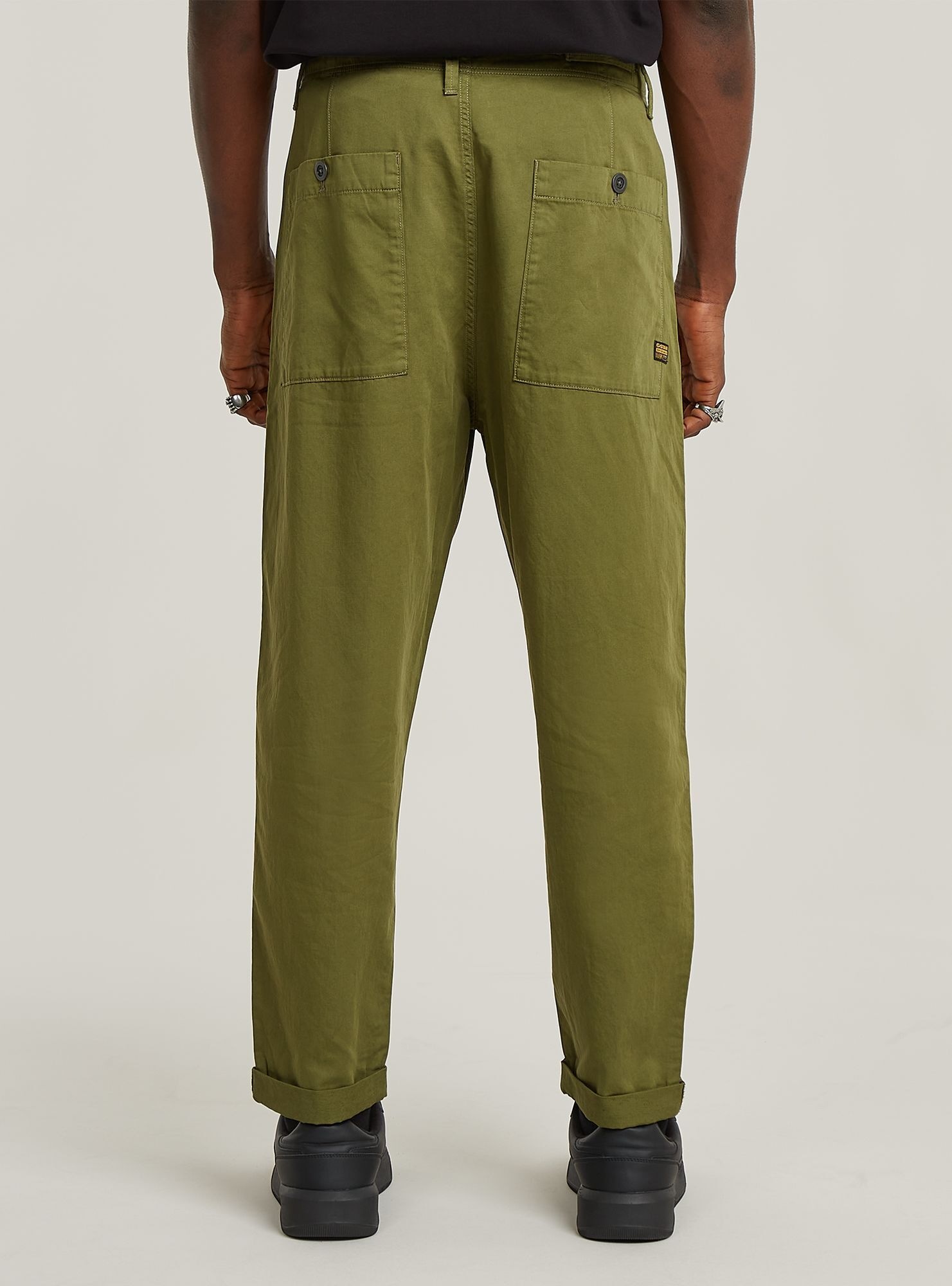 G-STAR Chinohose »Pleated Chino Relaxed Tapered«