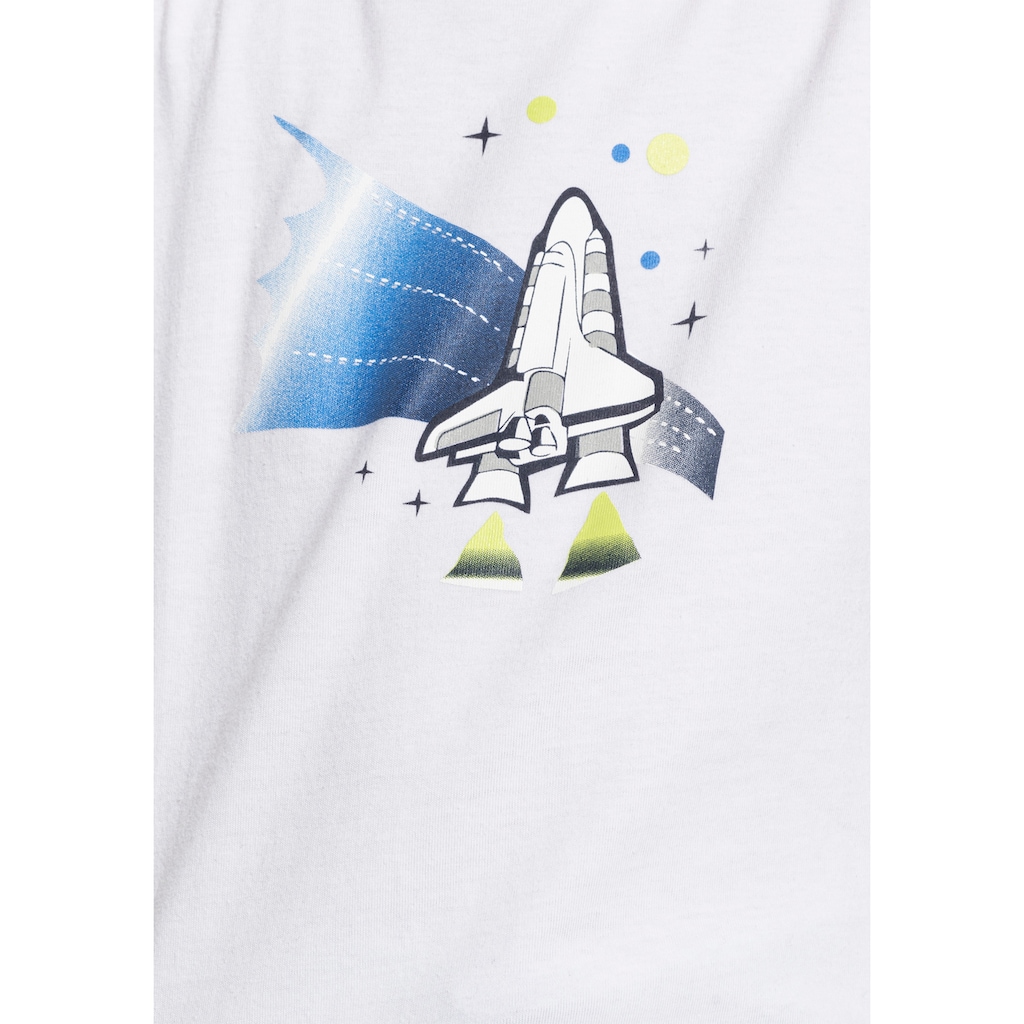 Scout T-Shirt »SPACE«, (Packung, 2er-Pack)