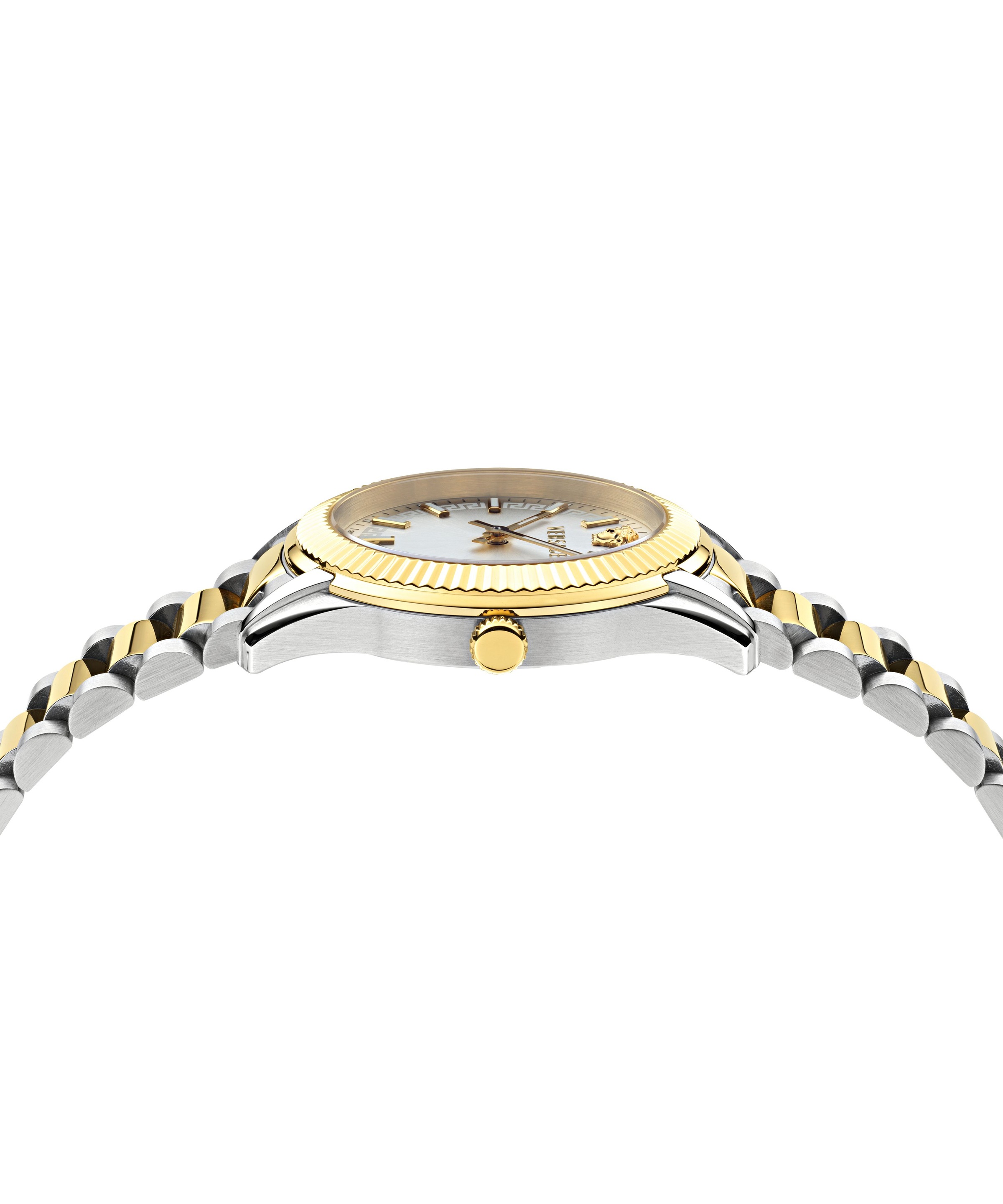 Versace Quarzuhr »APODIS LADY« Armbanduhr, Damenuhr, Swiss Made, Edelstahlarmband, analog