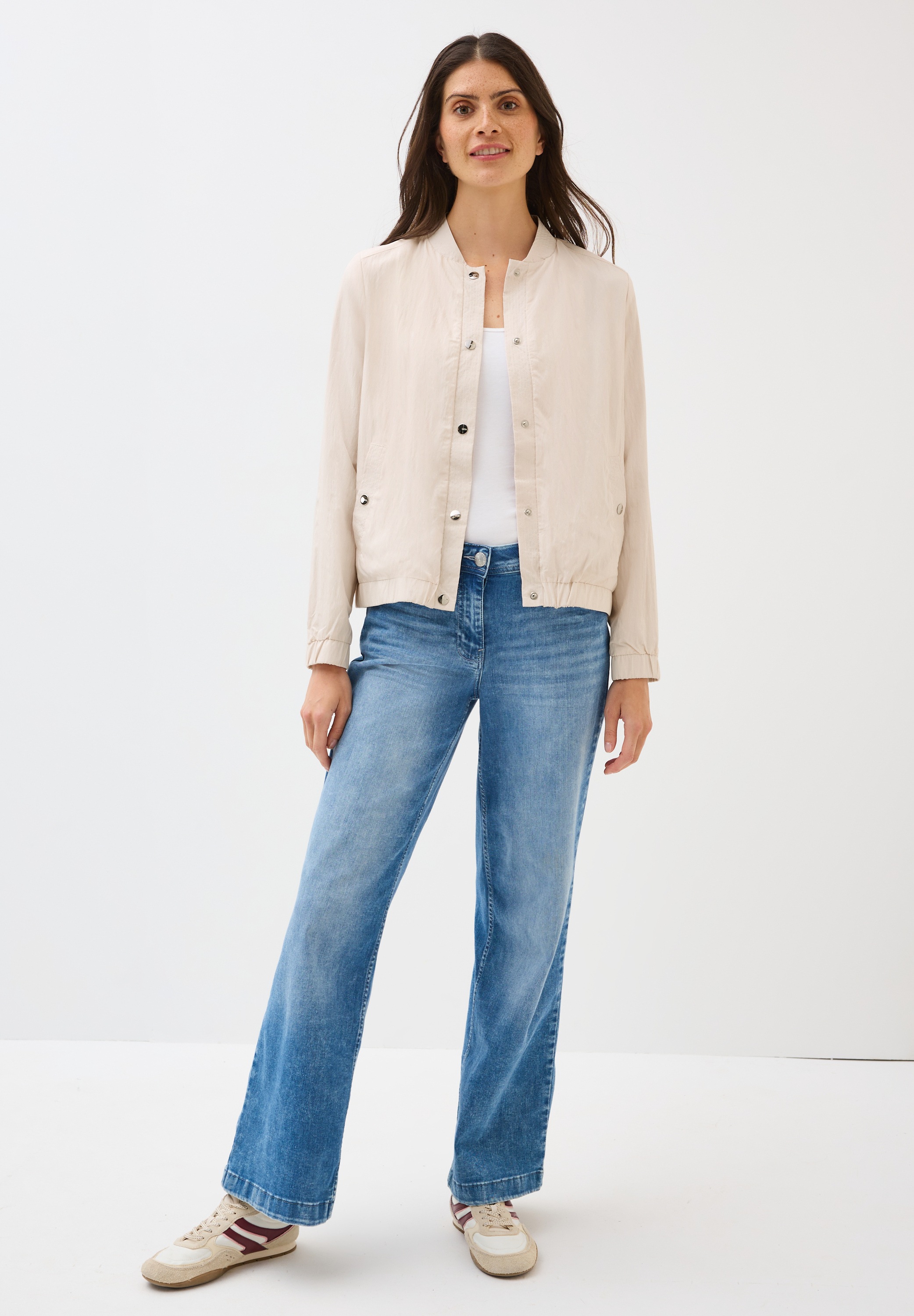 Thumbnail - Cecil Kurzjacke ohne Kapuze mit Stehkragen