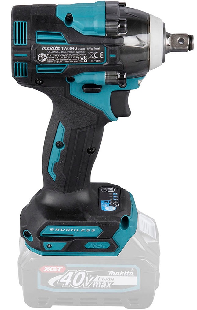 Makita Akku-Schlagschrauber »»TW004GZ««, (XGT, 40V max., 1/2", 350 Nm, 0-3.200 min-1), für höchste Ansprüche, ohne Akku, ohne Ladegerät