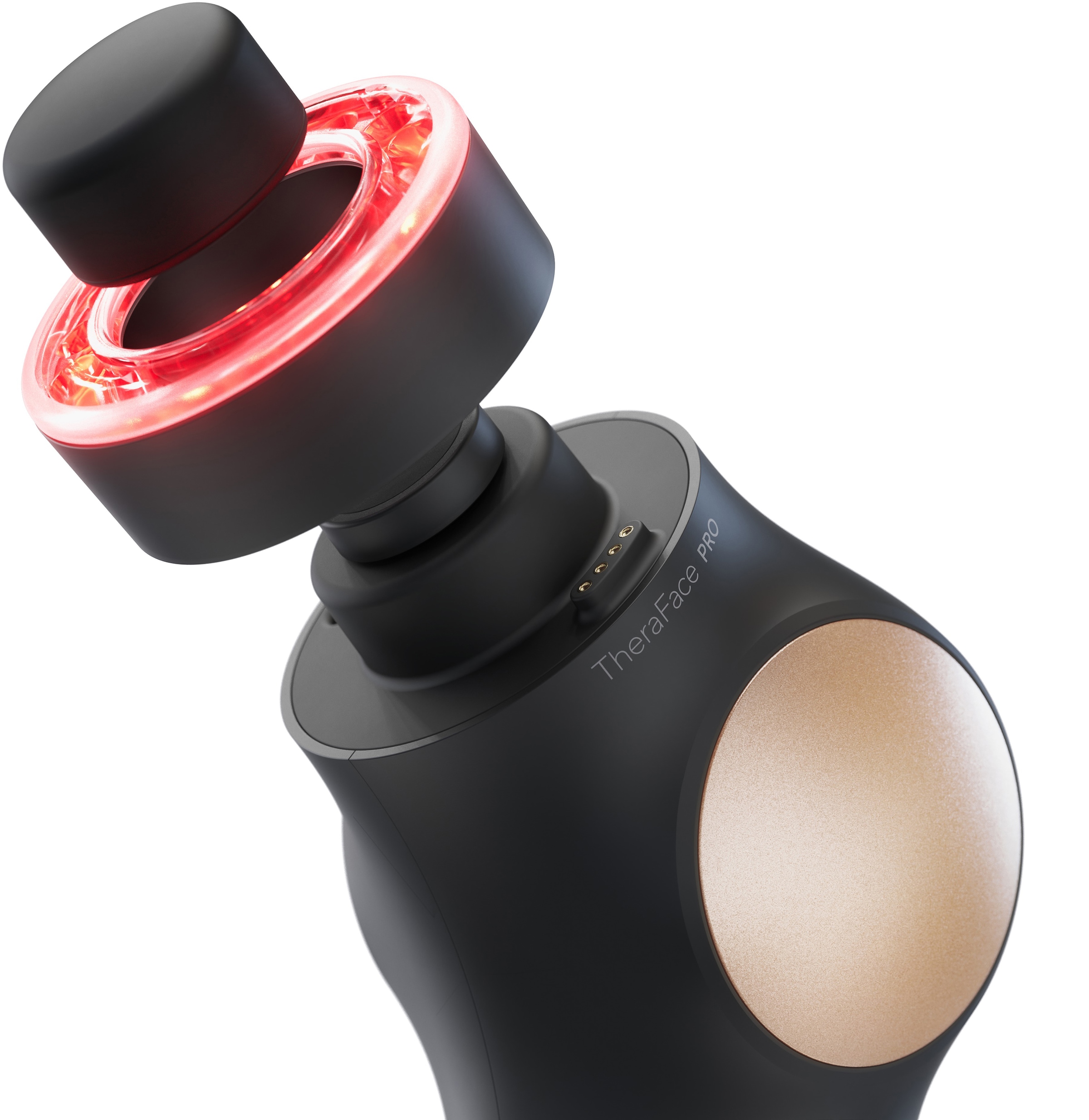 Therabody Gesichtsmassagegerät »TheraFace PRO, preisgekröntes All-in-one-Gerät für die Hautpflege«, Tiefenreinigung, Mikrocurrent, LED-Lichttherapie