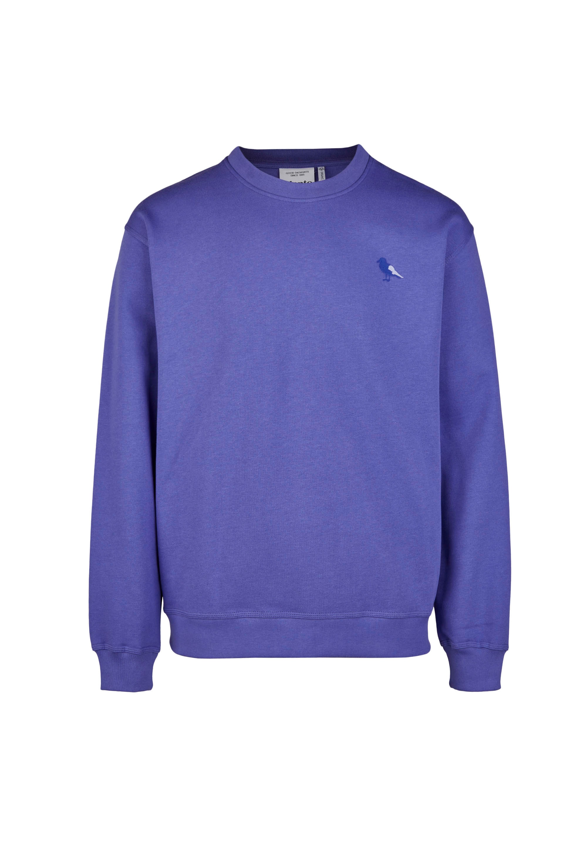 Cleptomanicx Sweatshirt »Embro Gull Mono«, mit schöner Stickerei