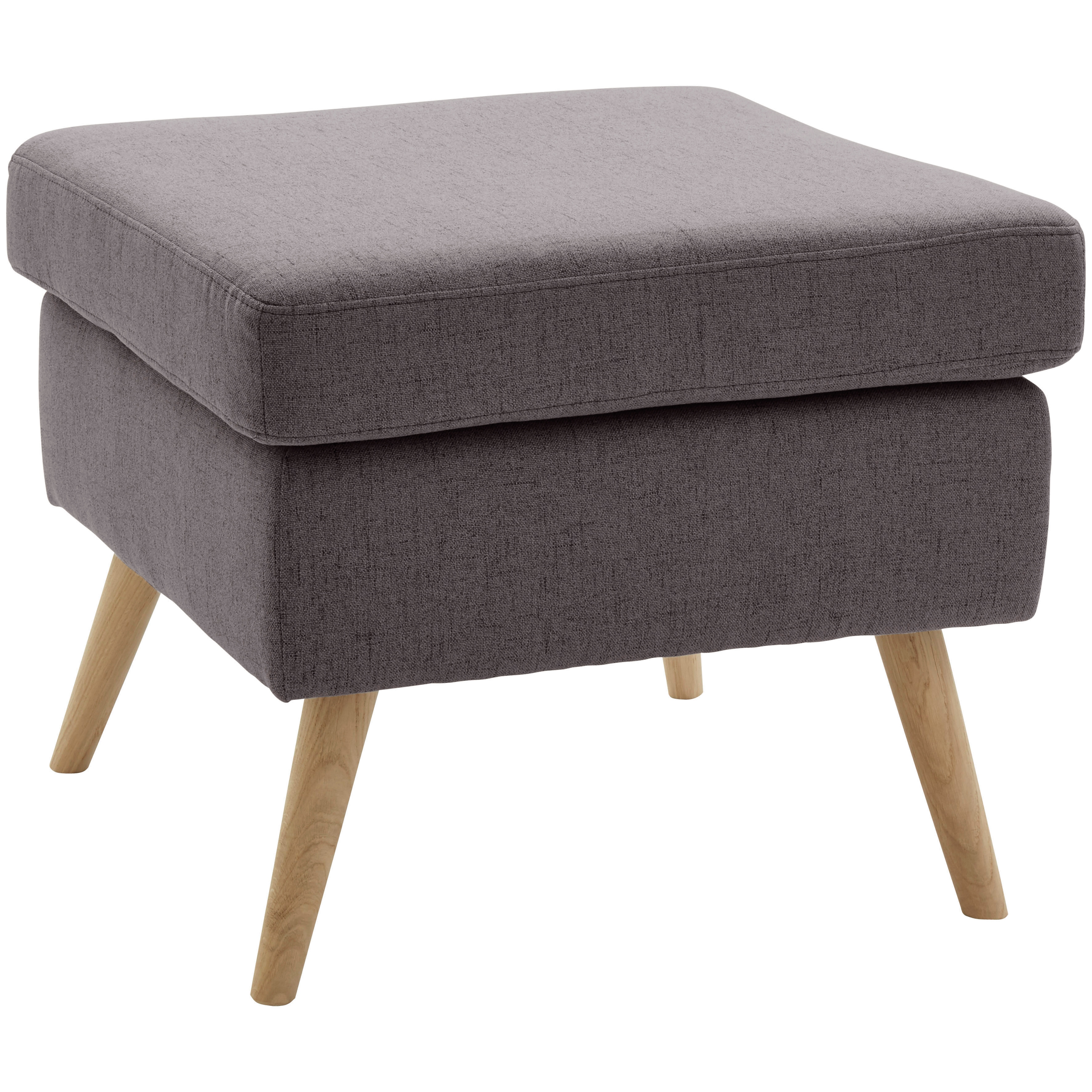 OTTO home Hocker "Salla" Bezug auch in Luxus-Microfaser in Teddyfelloptik
