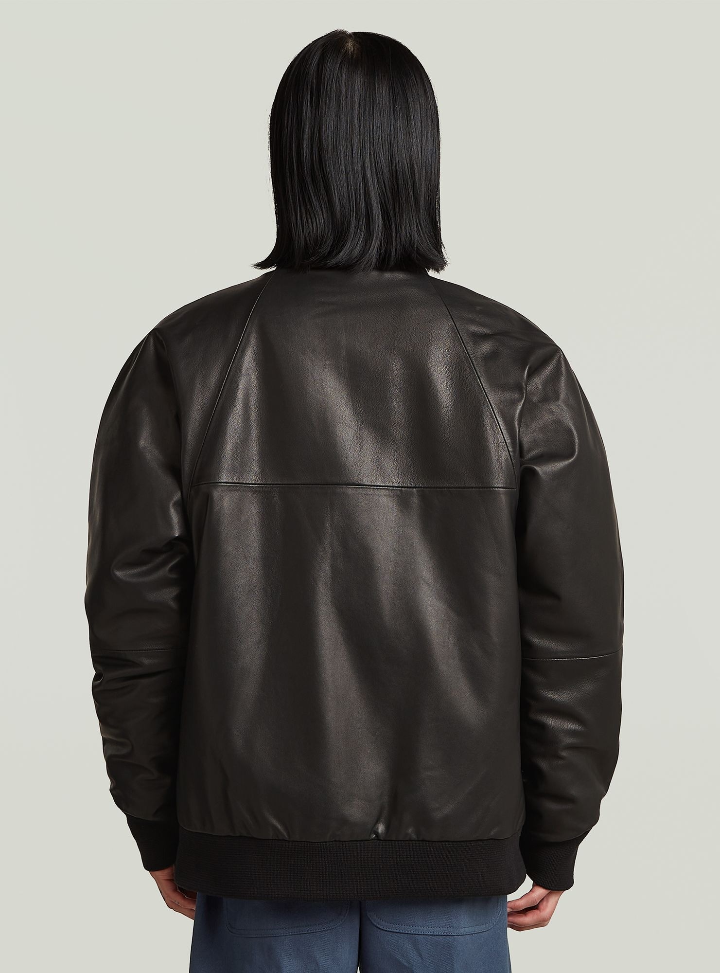 G-STAR Bomberjacke "MN 10 YR Leder Tour Jacke" günstig online kaufen