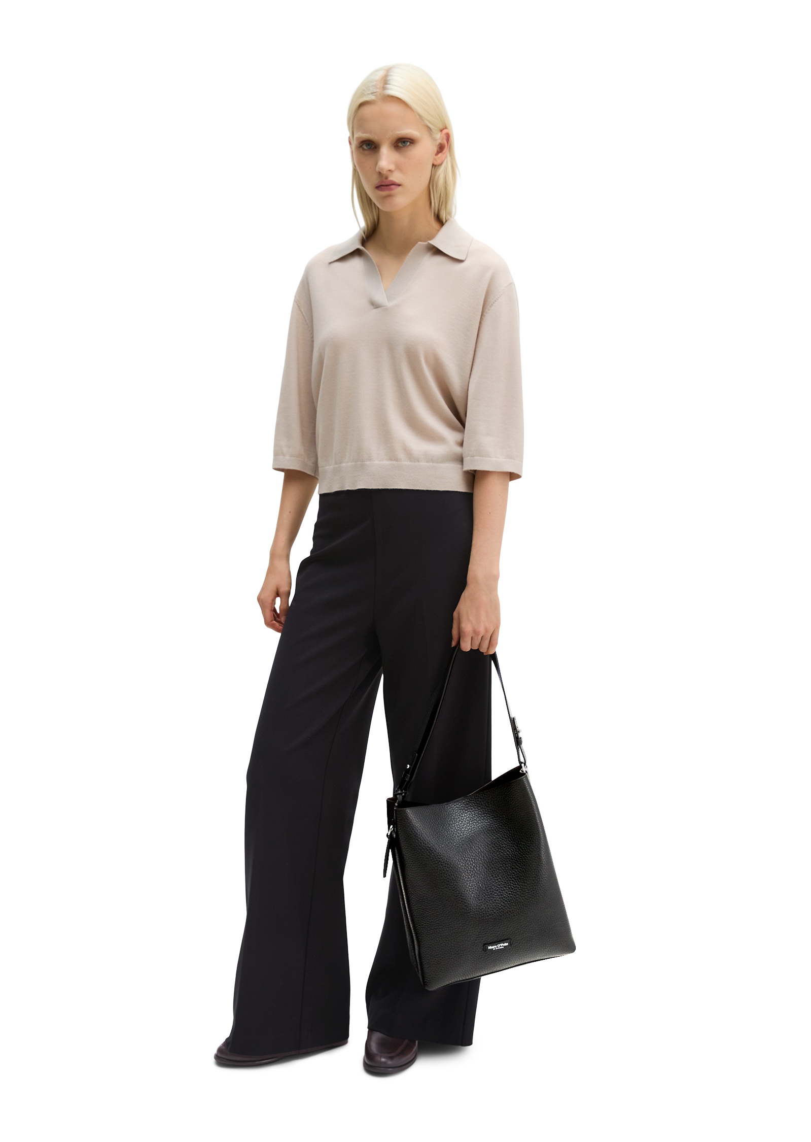 Marc O'Polo Accessories Henkeltasche »Brinja« Henkeltasche, Damen Umhängetasche in klassischer Optik
