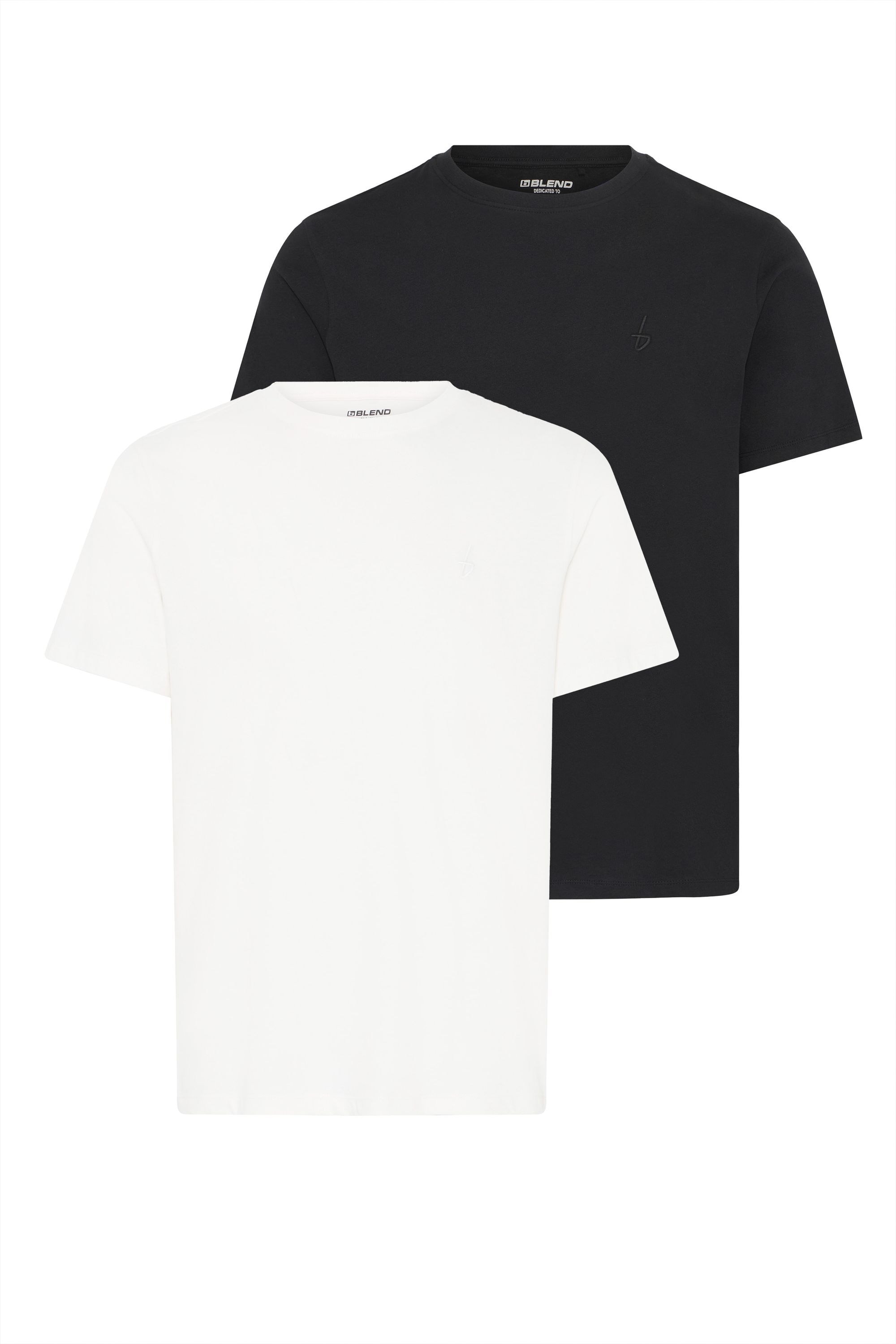 Blend Rundhalsshirt "Rundhalsshirt BHEbal 2 PACK" günstig online kaufen