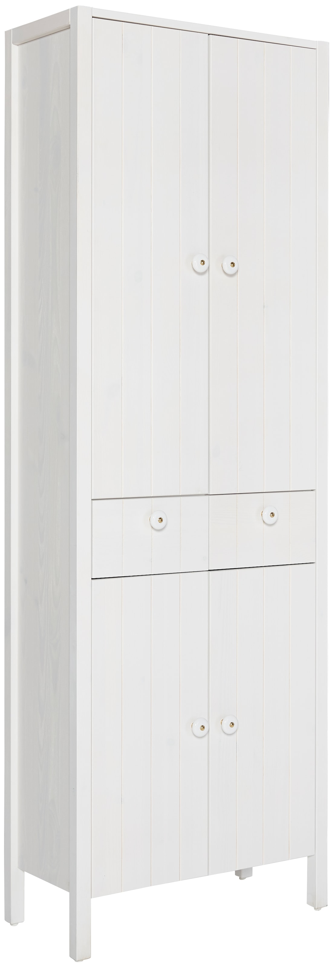 Home affaire Hochschrank "Tina", Badmöbel, Schrank, Breite 57 cm, Massivhol günstig online kaufen