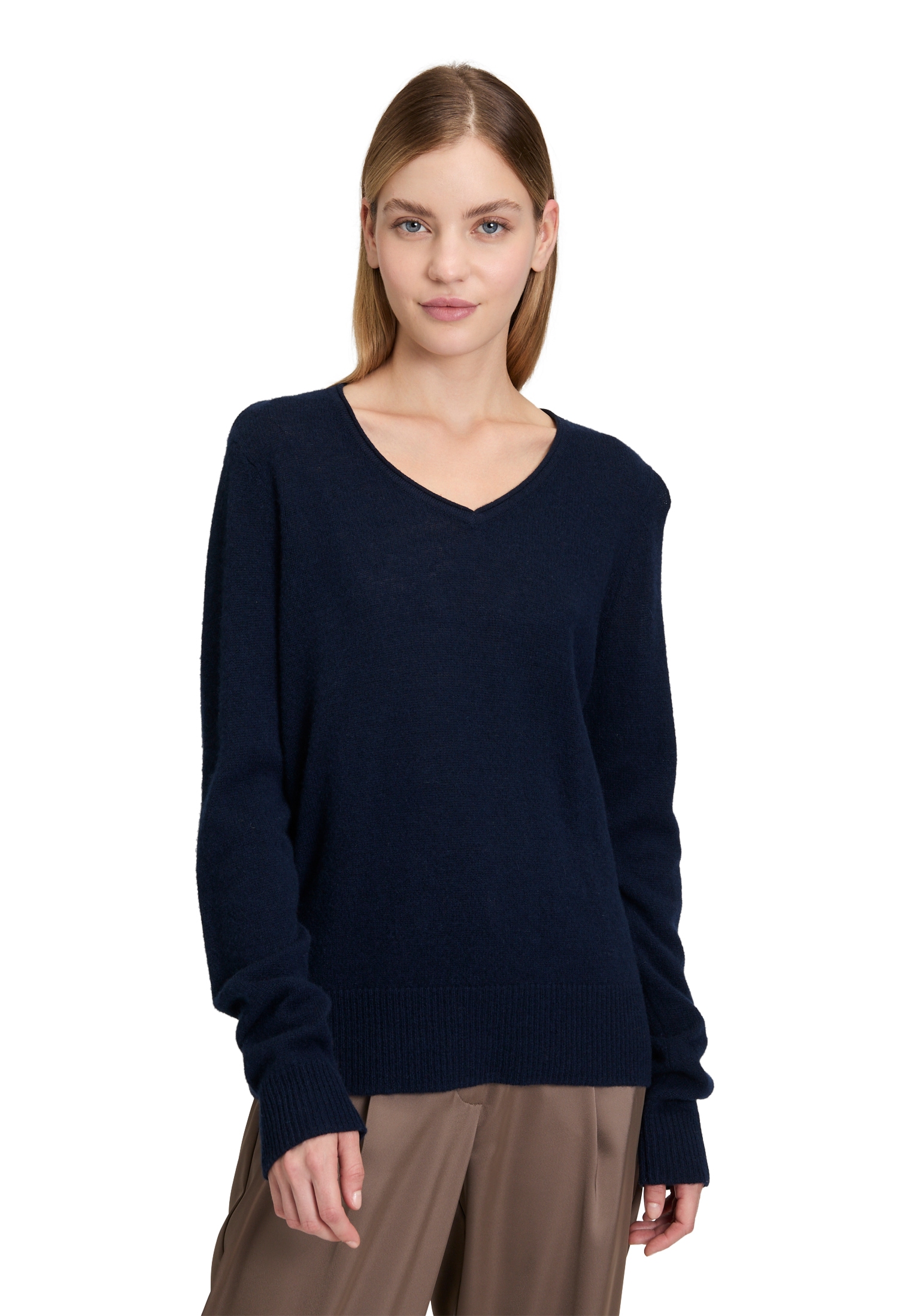 Betty Barclay Strickpullover "Betty Barclay Damen Kaschmir-Pullover mit Run günstig online kaufen