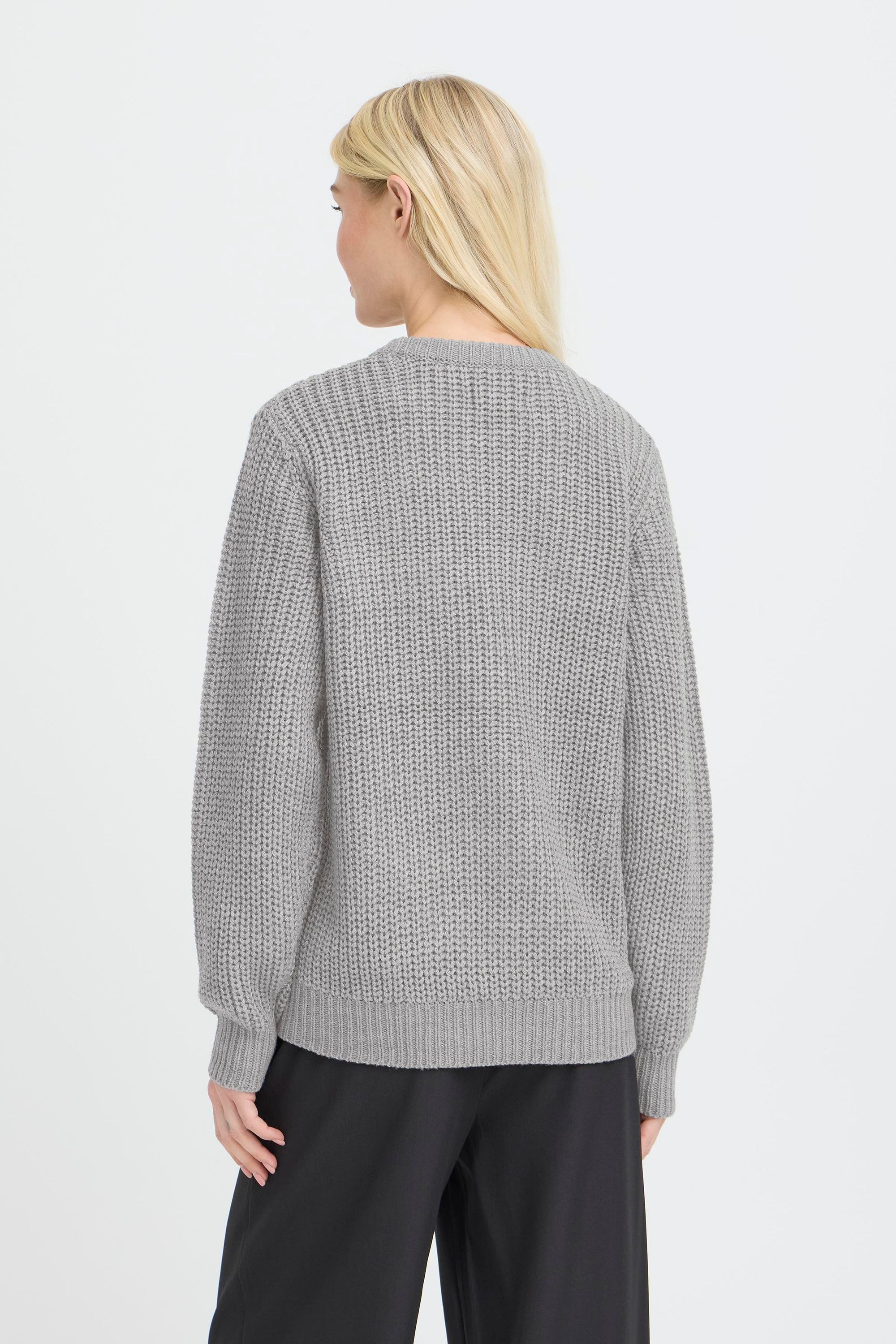 OXMO Strickfleece-Pullover »Strickpullover OXEdna«