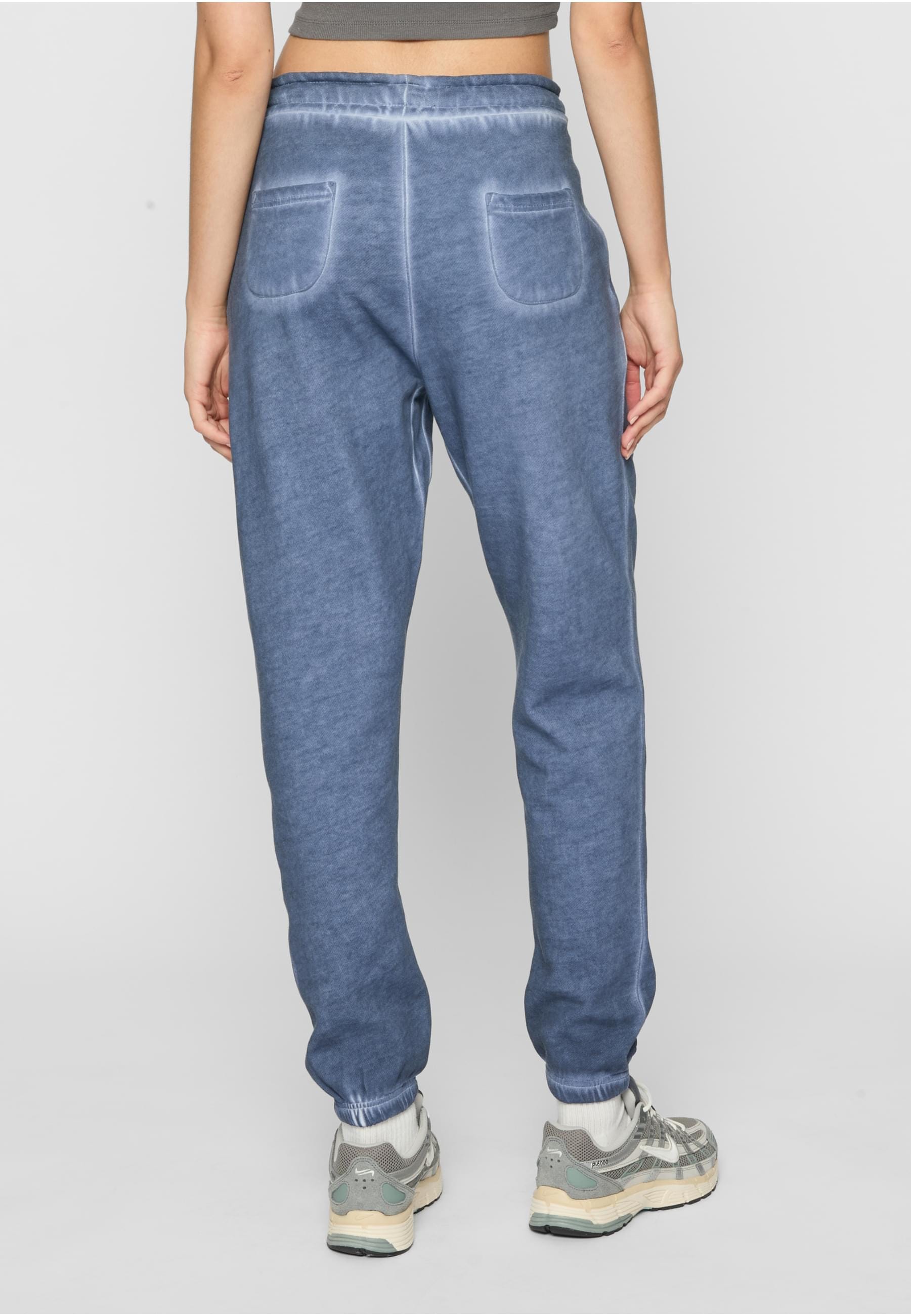 URBAN CLASSICS Stoffhose »Urban Classics Damen Ladies Spray Dye Sweatpant«, (1 tlg.)