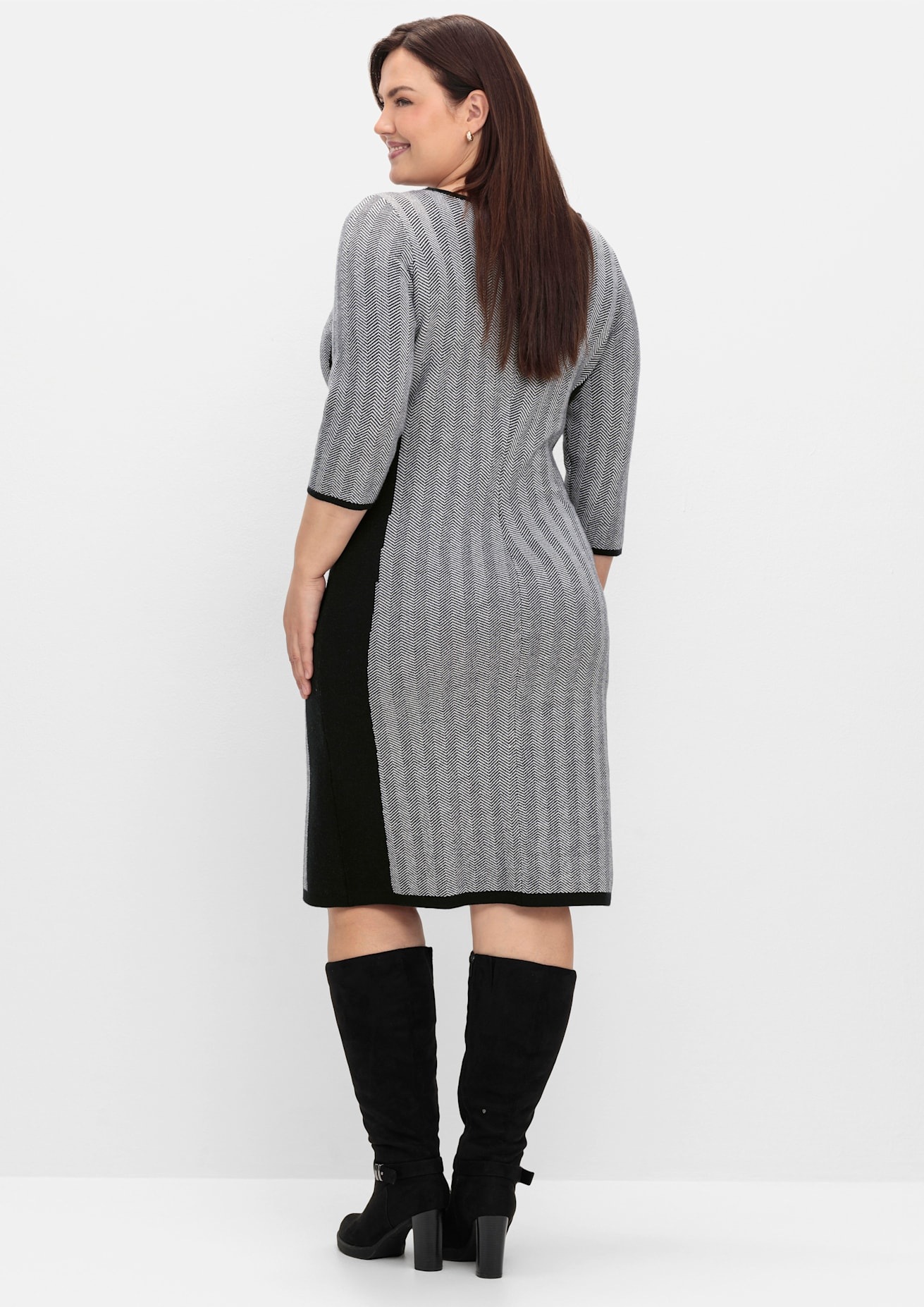 Sheego Strickkleid "Strickkleid" günstig online kaufen