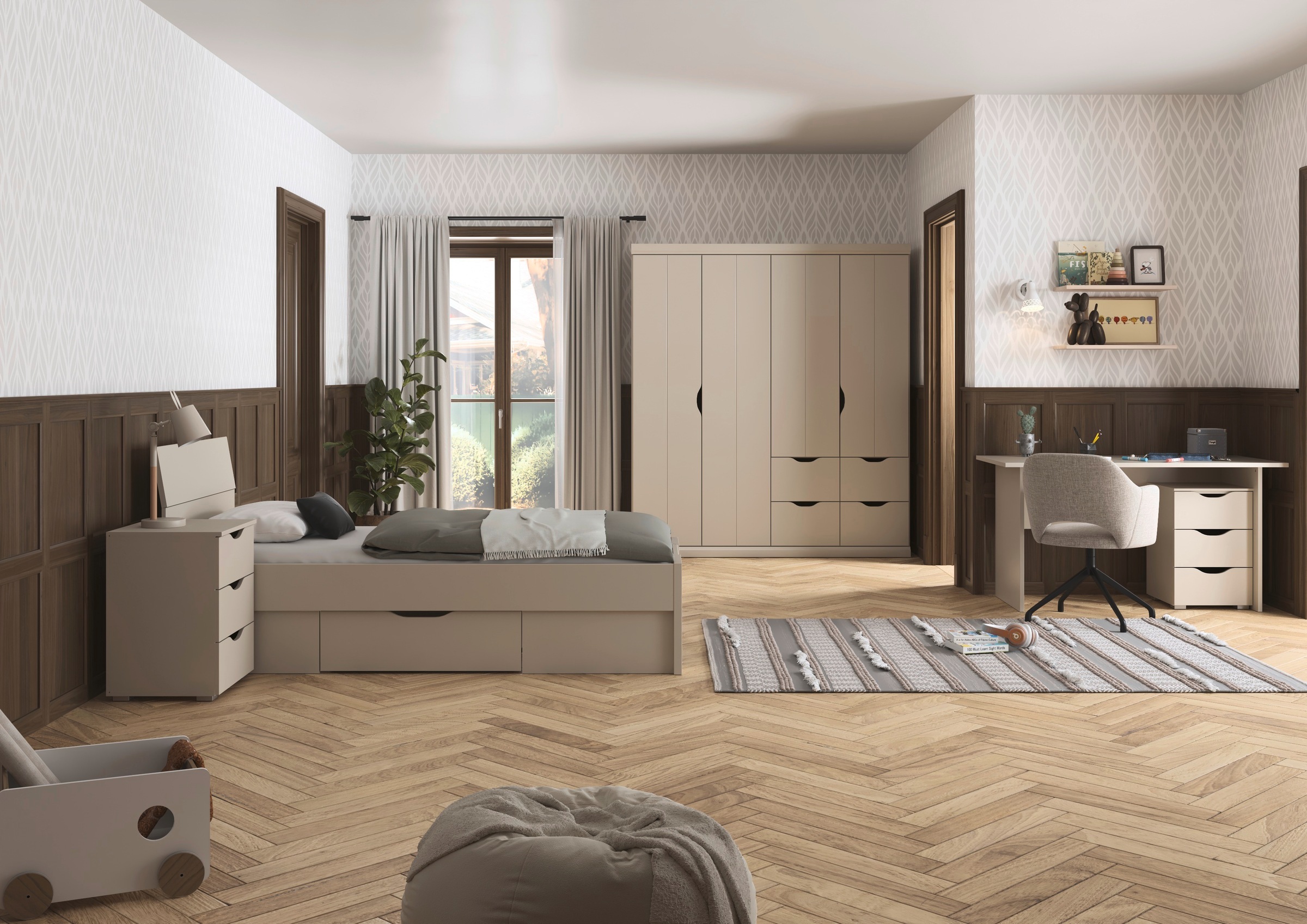rauch Jugendzimmer-Set "Marlene", (Set, 4 tlg., in 3 verschiedenen Ausstatt günstig online kaufen