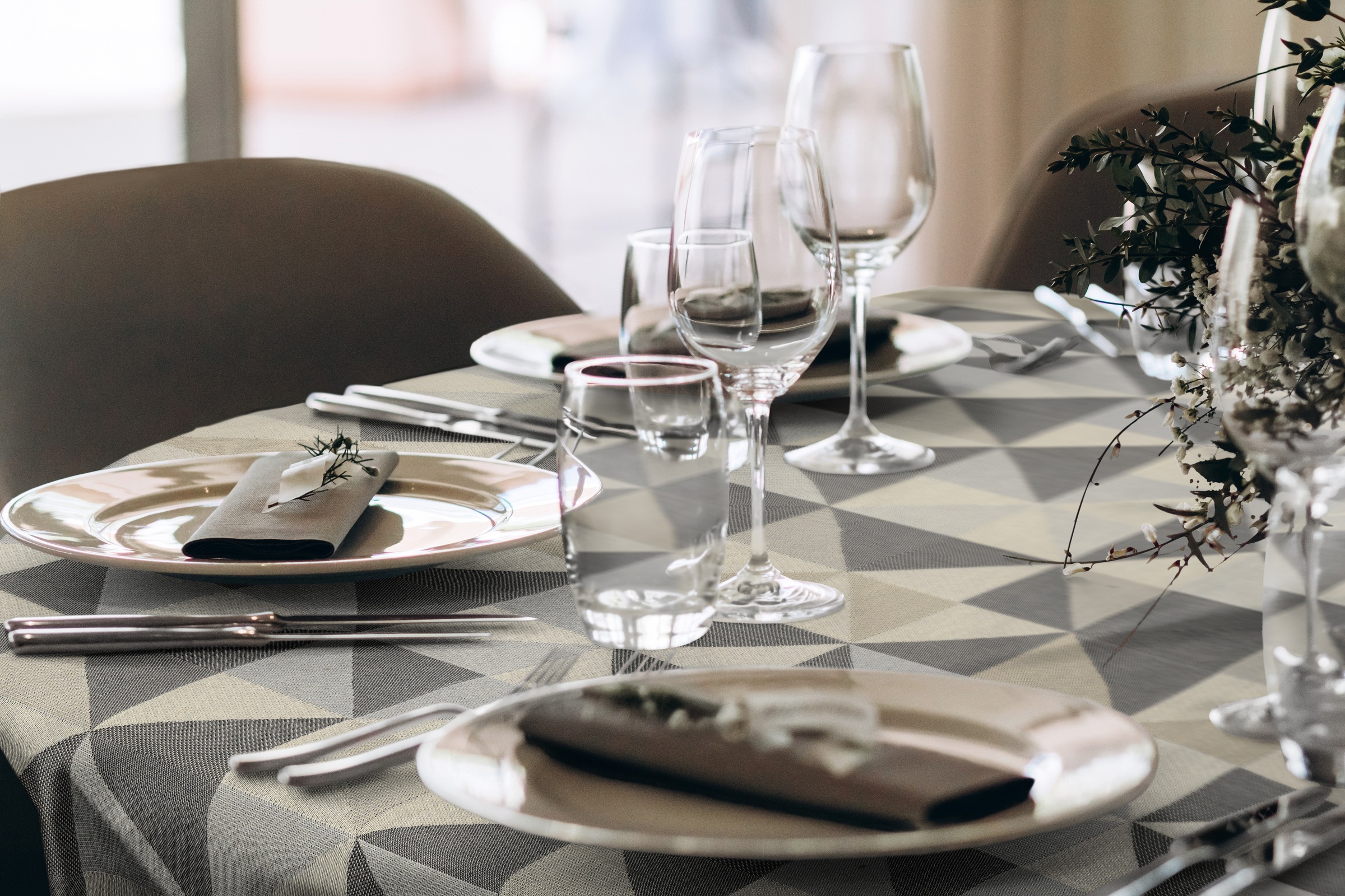 Adam Tischdecke "Bio Bel" aus 100% Bio-Baumwolle günstig online kaufen