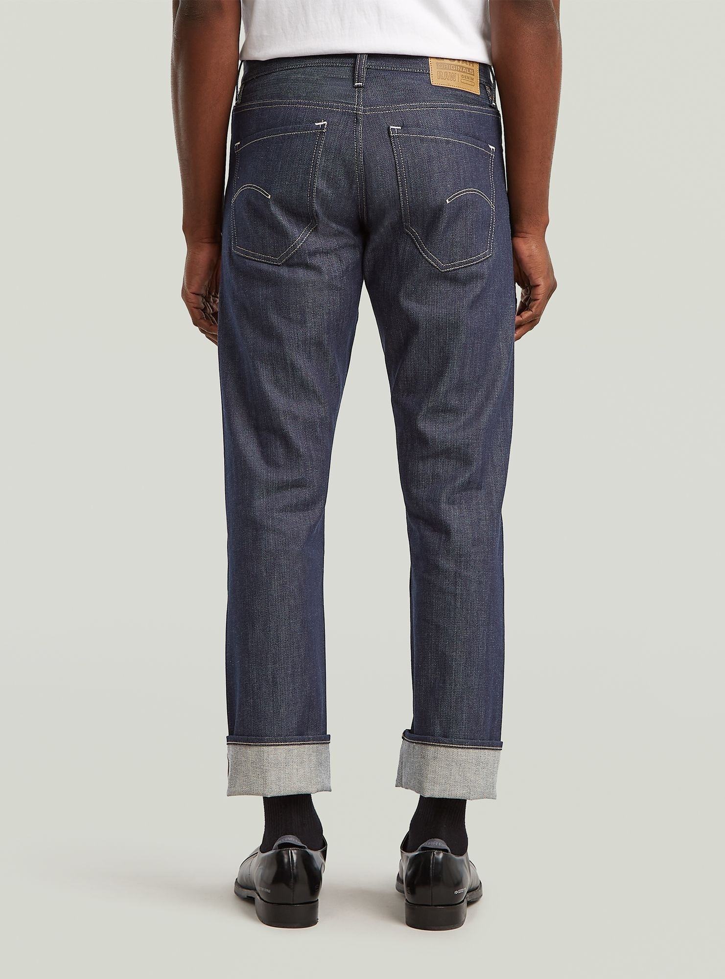 G-STAR 5-Pocket-Jeans "Mosa Straight Selvedge Jeans" günstig online kaufen