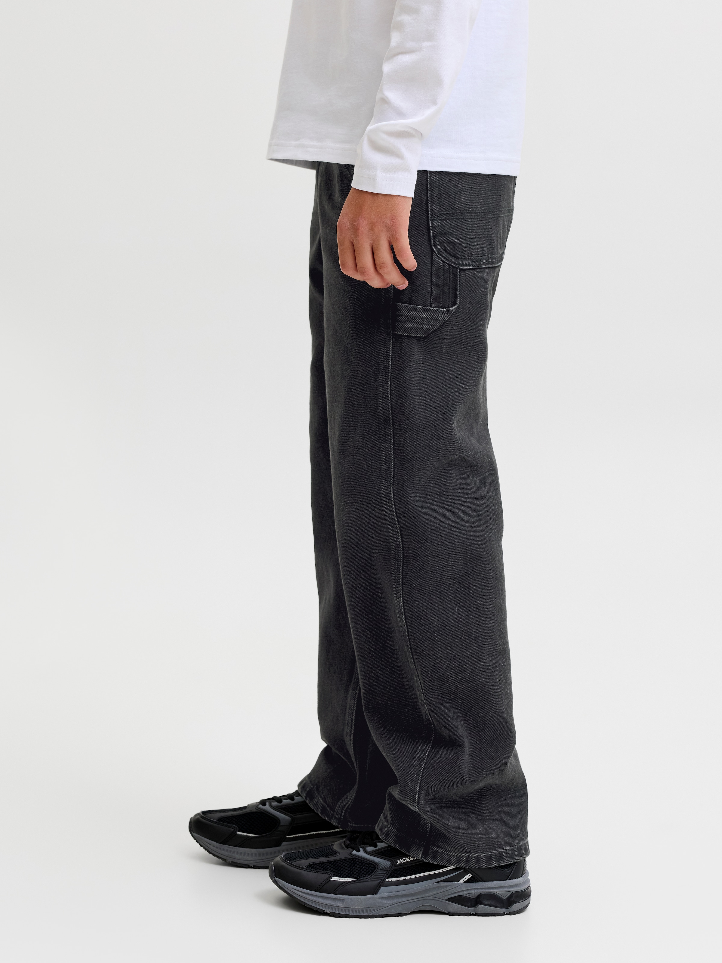 Jack & Jones Junior Relax-fit-Jeans »JJIALEX JJCARPENTER AT 562 JNR« Baumwolle, relaxed fit