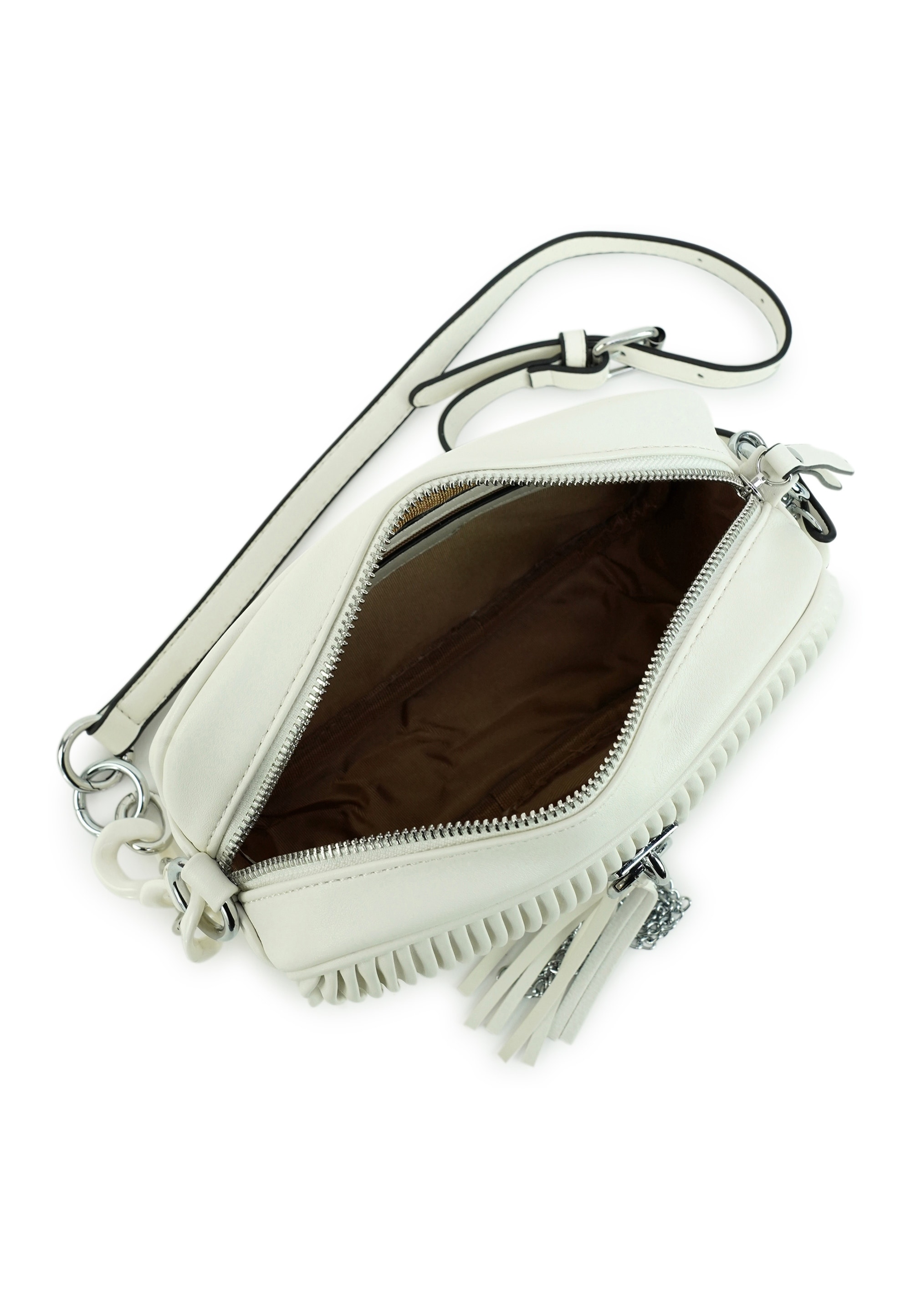 Harpa Schultertasche »FARIZA« mit Anhänger aus Kettenelementen