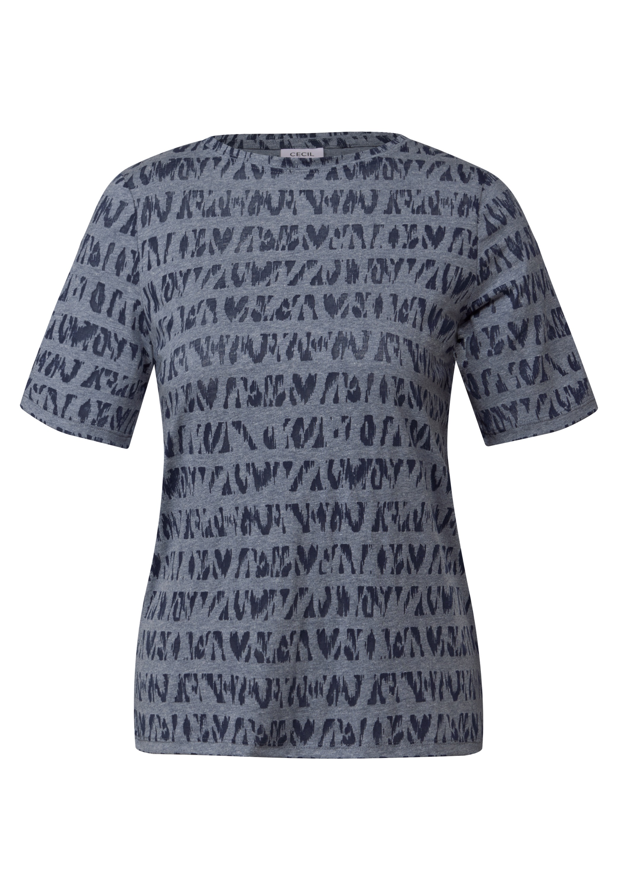 Cecil Print-Shirt, aus elastischem Materialmix