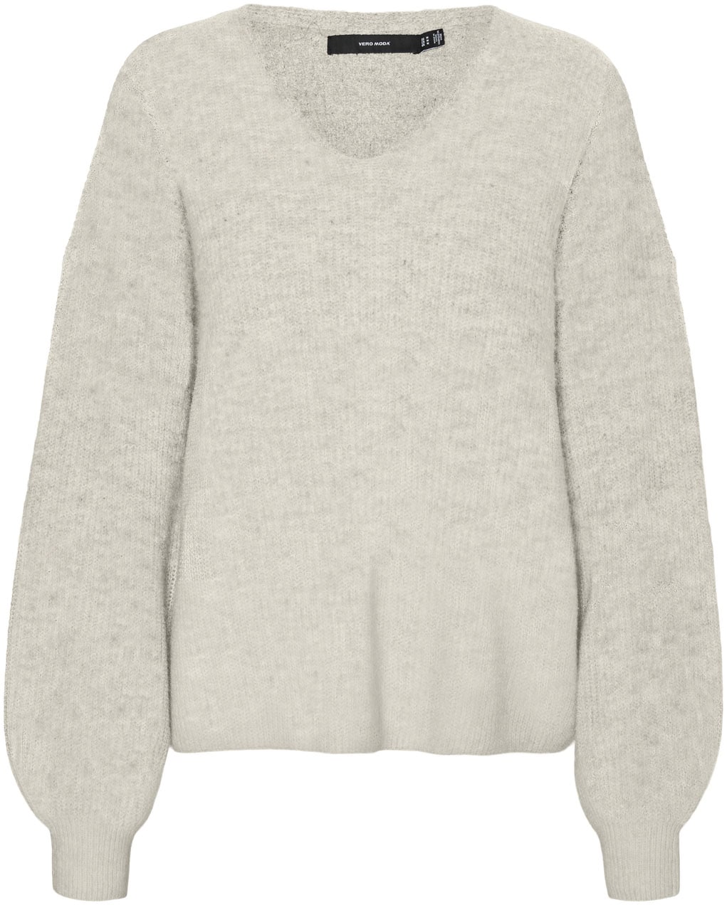 Vero Moda V-Ausschnitt-Pullover "VMDESMA LS V-NECK PULLOVER GA BOO" günstig online kaufen