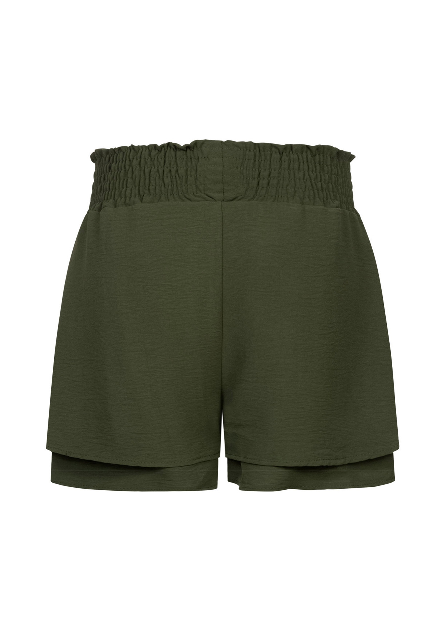 CLOUD 5IVE Shorts "CLOUD 5IVE Musselin Shorts 2-Lagig mit Gummibund" günstig online kaufen