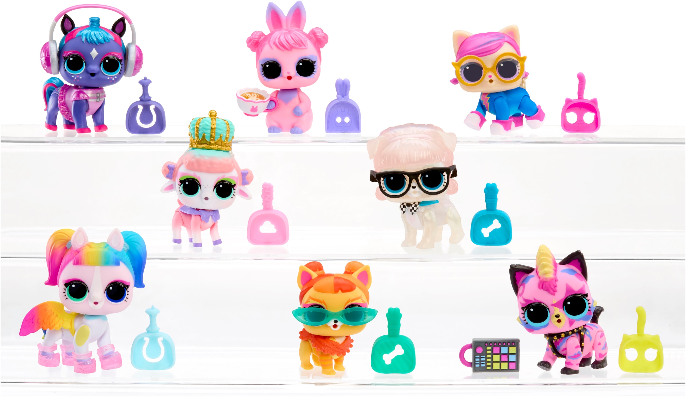 L.O.L. SURPRISE! Spielfigur »L.O.L. Surprise Eye Spy Pets«, mit magischem Farbwechsel; Lieferung erfolgt sortiert