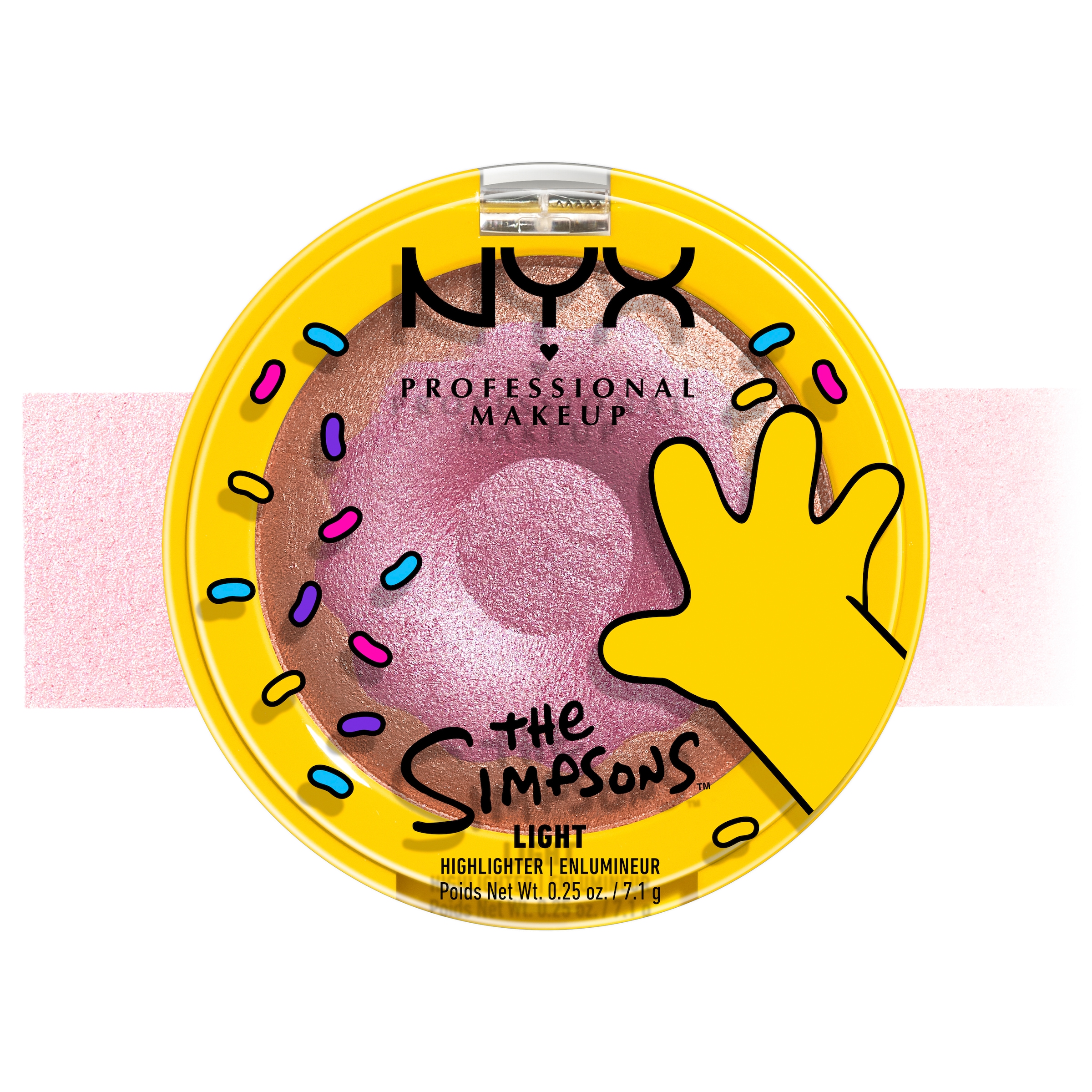 NYX PROFESSIONAL MAKEUP Highlighter »HOMER SIMPSON HIGHLIGHTER«