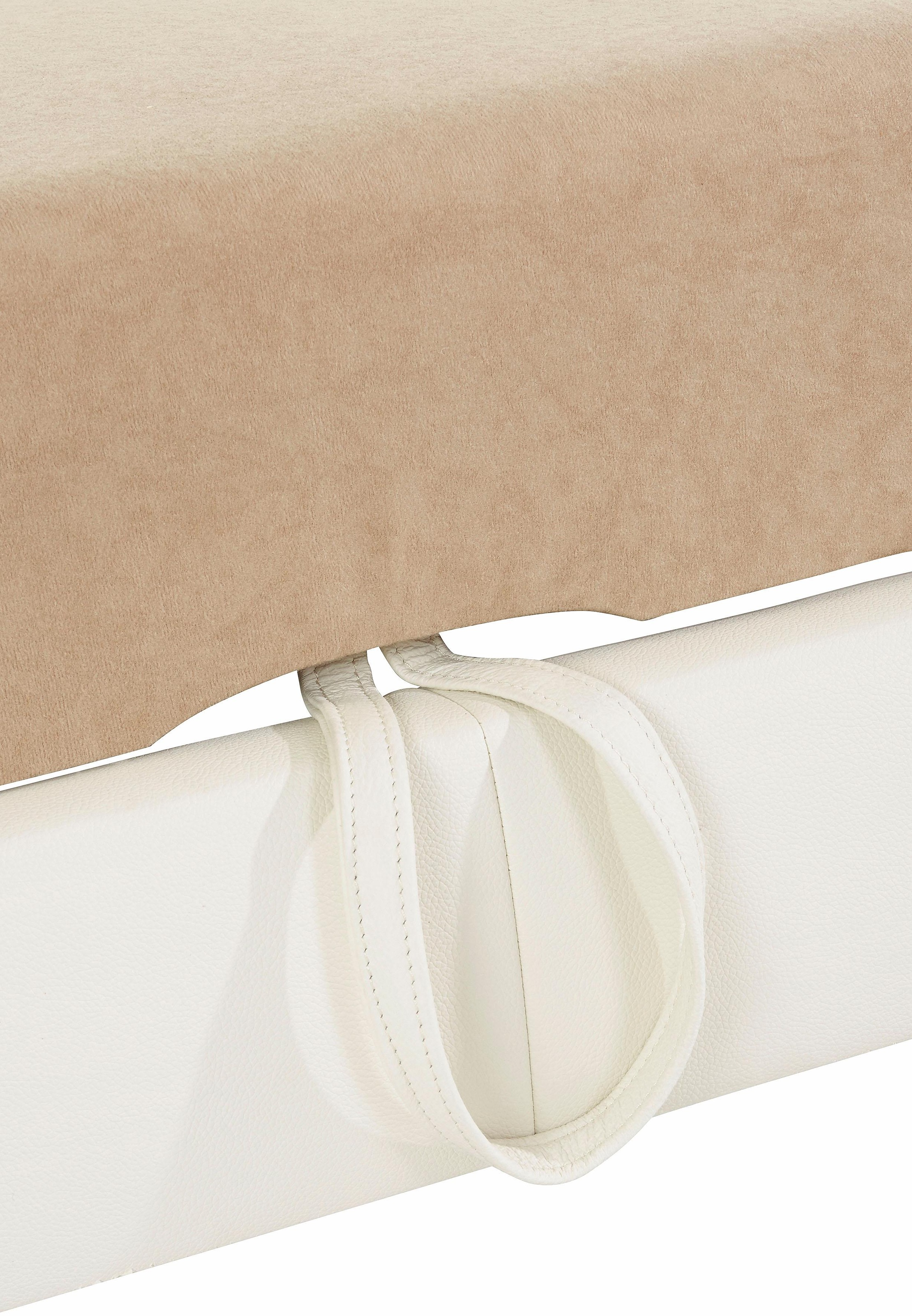 exxpo - sofa fashion Ecksofa »Mantua 2, inkl. Kopf- bzw. Rückenverstellung, bequem, L-Form«, wahlweise mit Bettfunktion und Bettkasten, tolle Verarbeitungsdetails