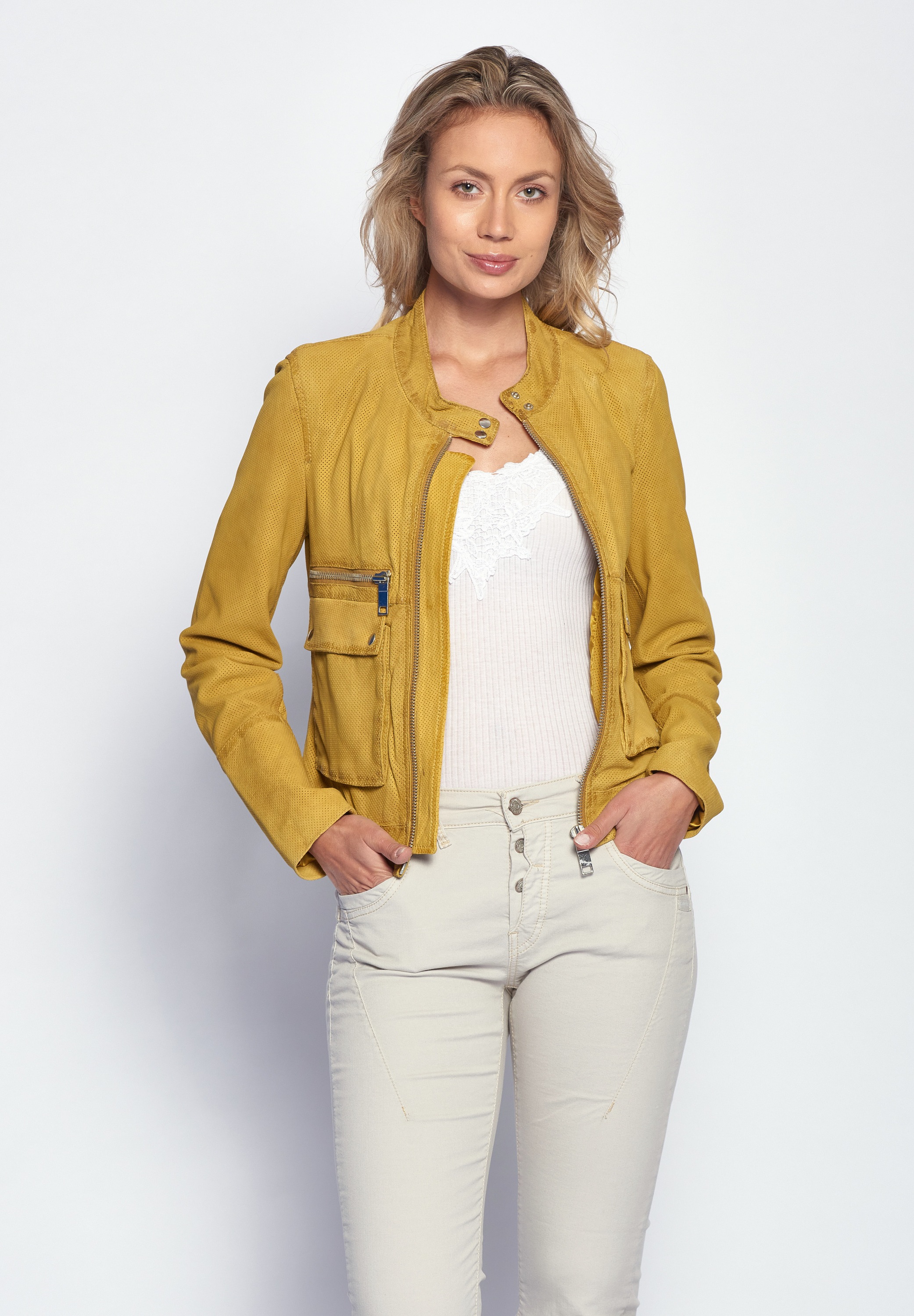 Maze Lederjacke »Clermont«