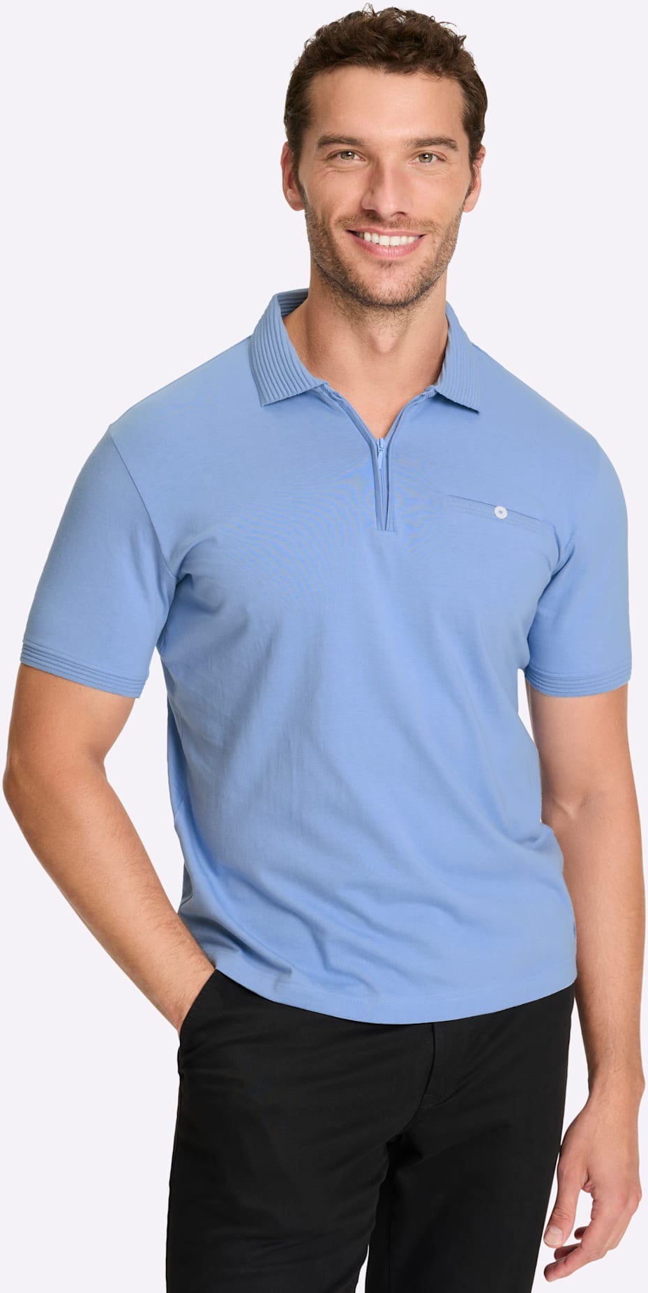 Marco Donati Kurzarmshirt »Kurzarm-Poloshirt« 1 tlg.