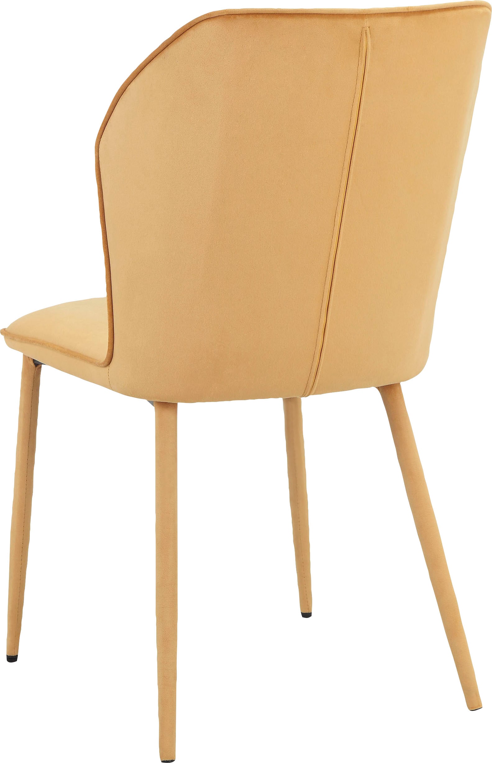 INOSIGN Esszimmerstuhl »Koa«, 2 St., Veloursstoff, in Velourstoff, mit Sitz und Rücken gepolstert, Sitzhöhe 49 cm