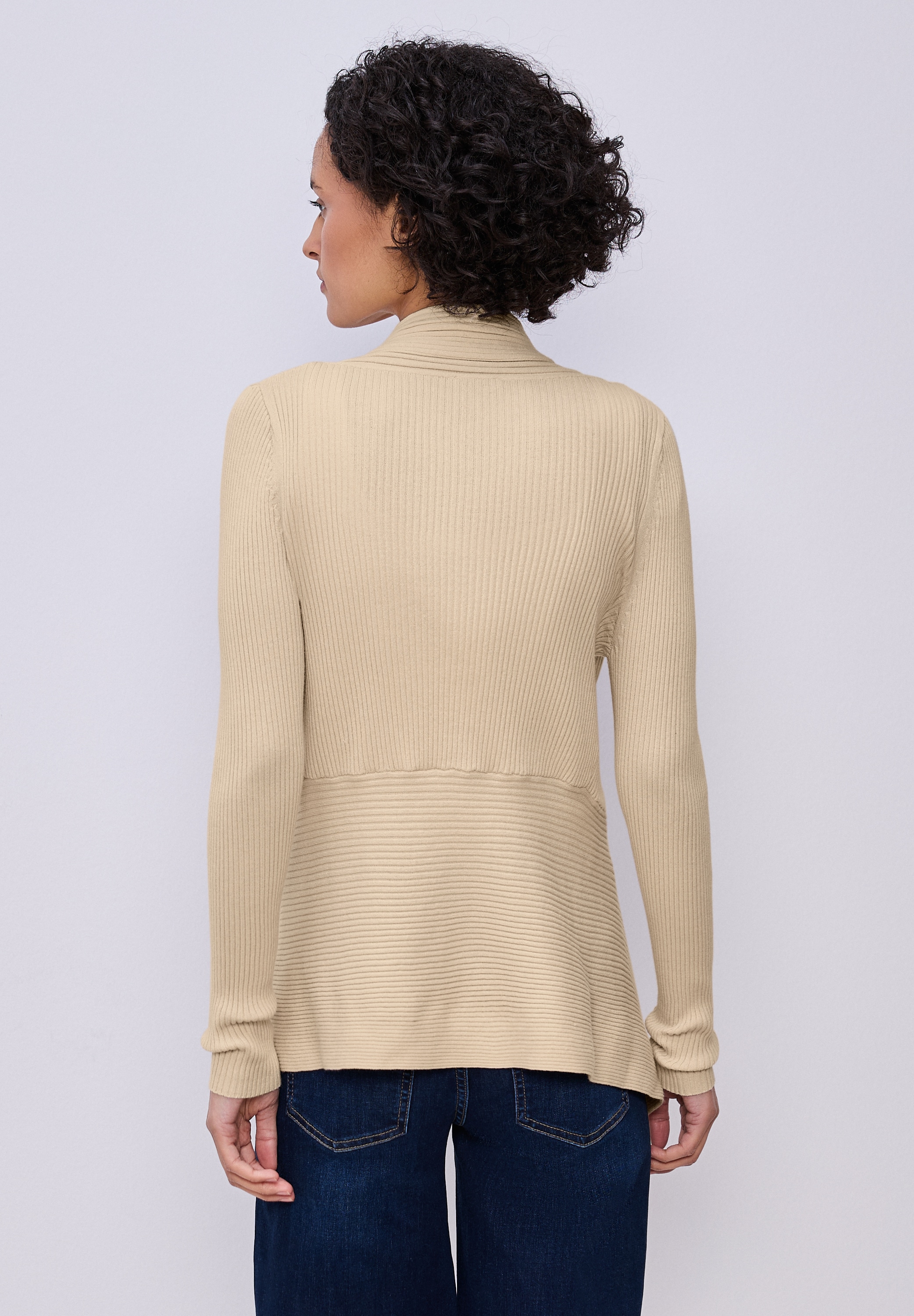 STREET ONE Strickjacke Feinstrick