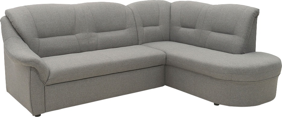 DOMO collection Ecksofa »Faenza für kleine Räume, Stellmaße 232,176cm, komfortabel, L-Form«, mit Ottomane, zeitlos, elegante Armlehnen, wahlweise mit Bettfunktion