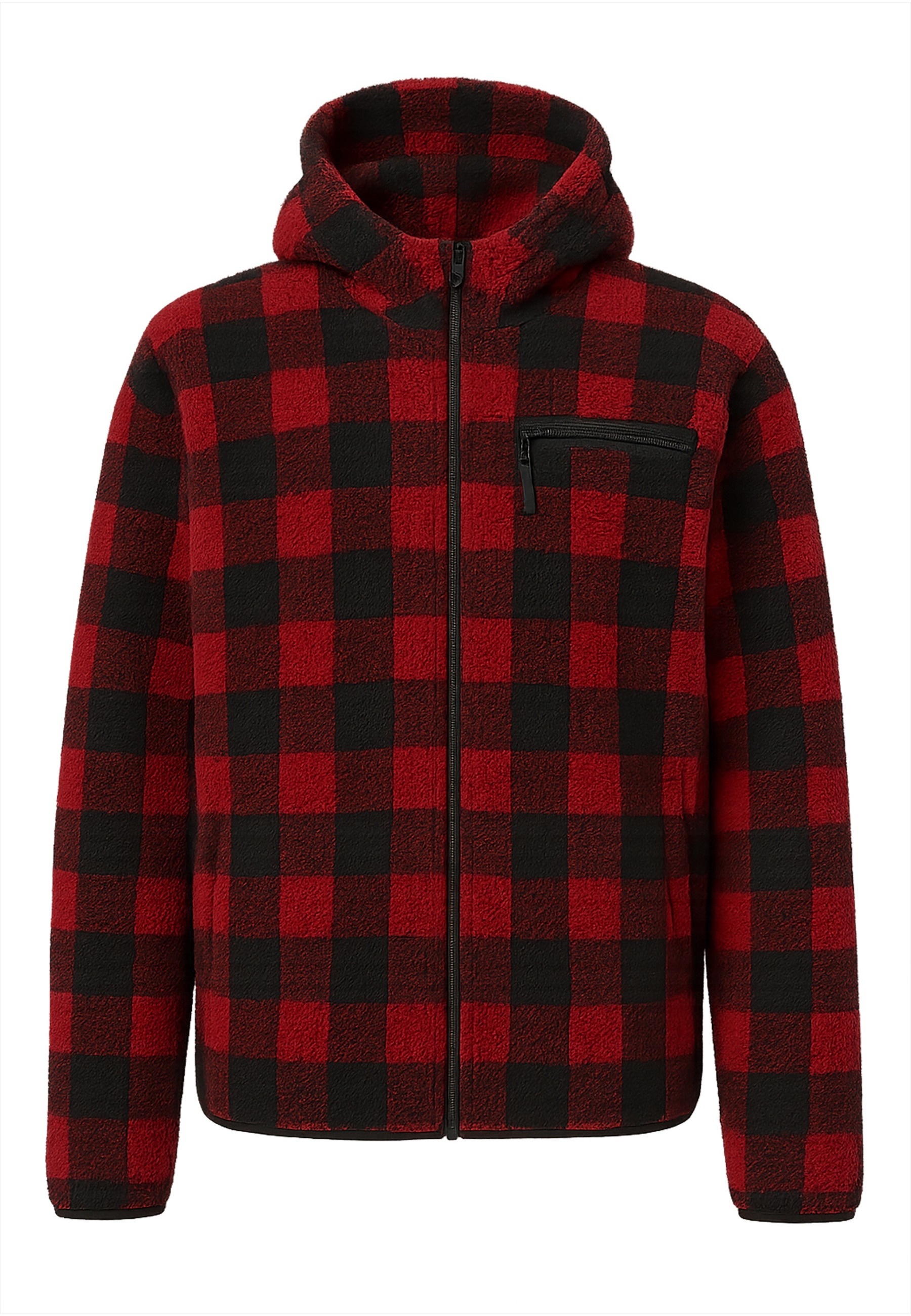 Brandit Anorak »Brandit Herren Teddyfleece Worker Jacket« 1 Stk. tlg. mit Kapuze