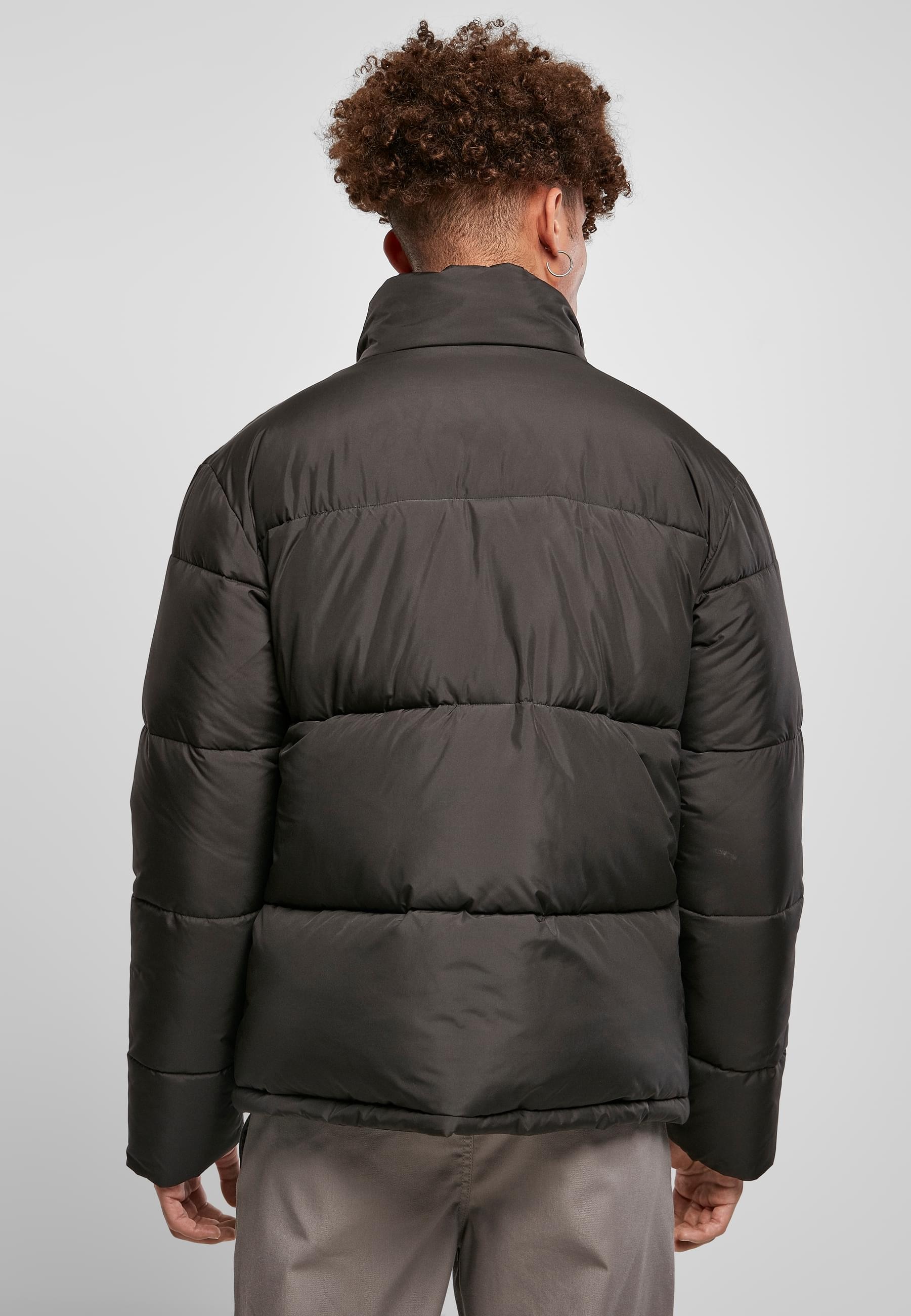 URBAN CLASSICS Winterjacke »Urban Classics Herren Short Puffer Jacket«, (1 St.), ohne Kapuze