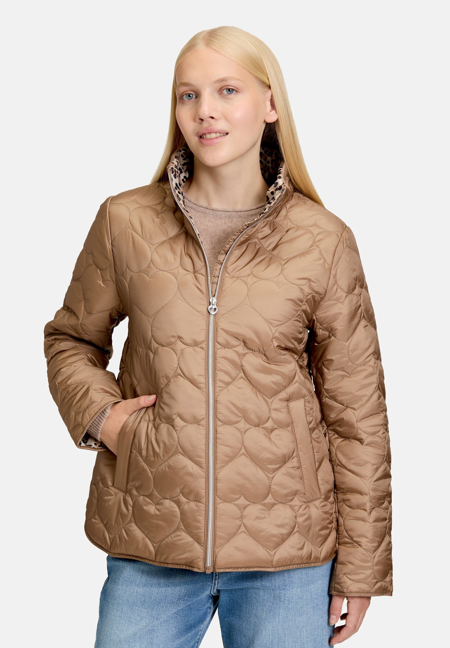 Cartoon Outdoorjacke »Damen mit Steppungen«