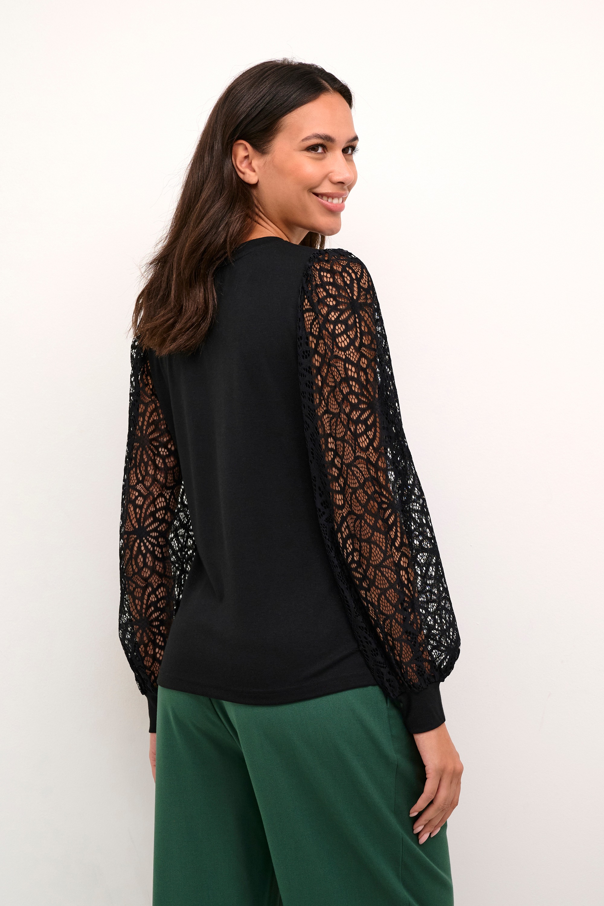 KAFFE Langarmbluse »Damen Langarm-Shirt KAbecca«