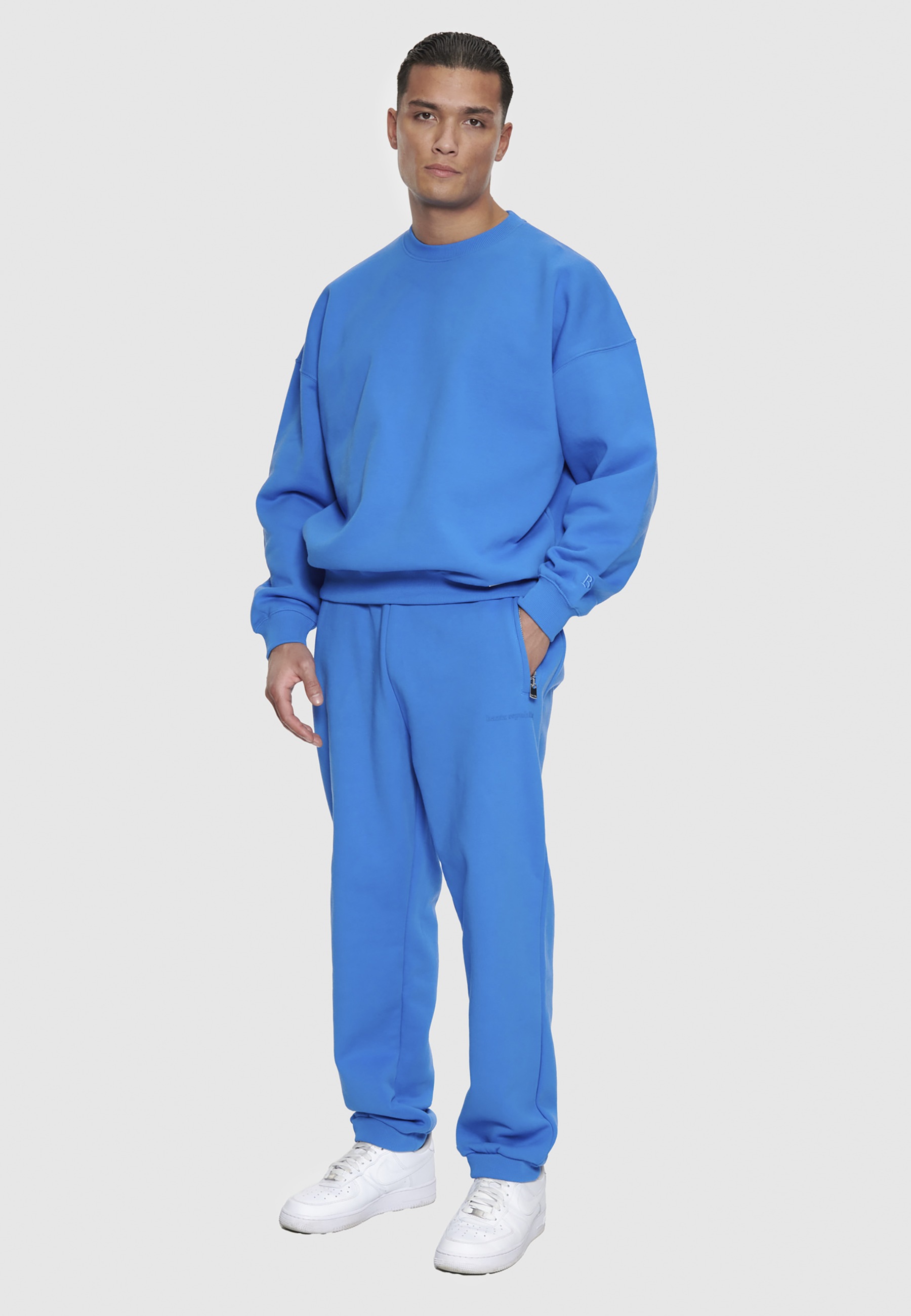 Dropsize Jogginghose »Dropsize Herren Bazix Republiq Super Heavy Blank Jogger«