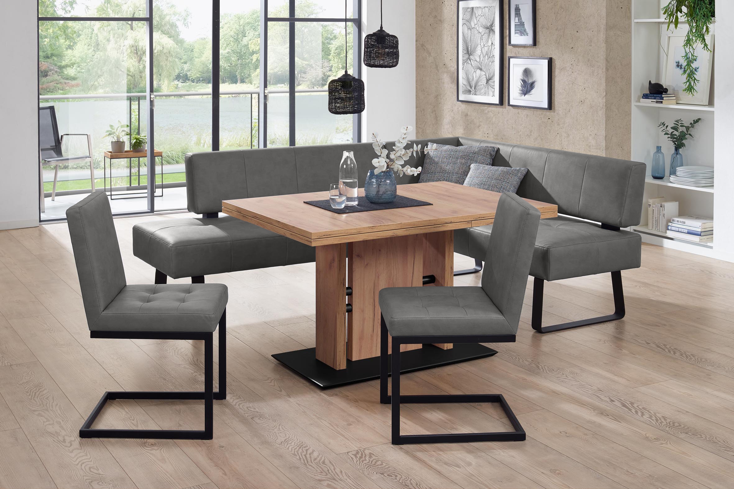 K+W Komfort & Wohnen Essgruppe "Spider II" 4 Stk. tlg. langer Schenkel wahw günstig online kaufen