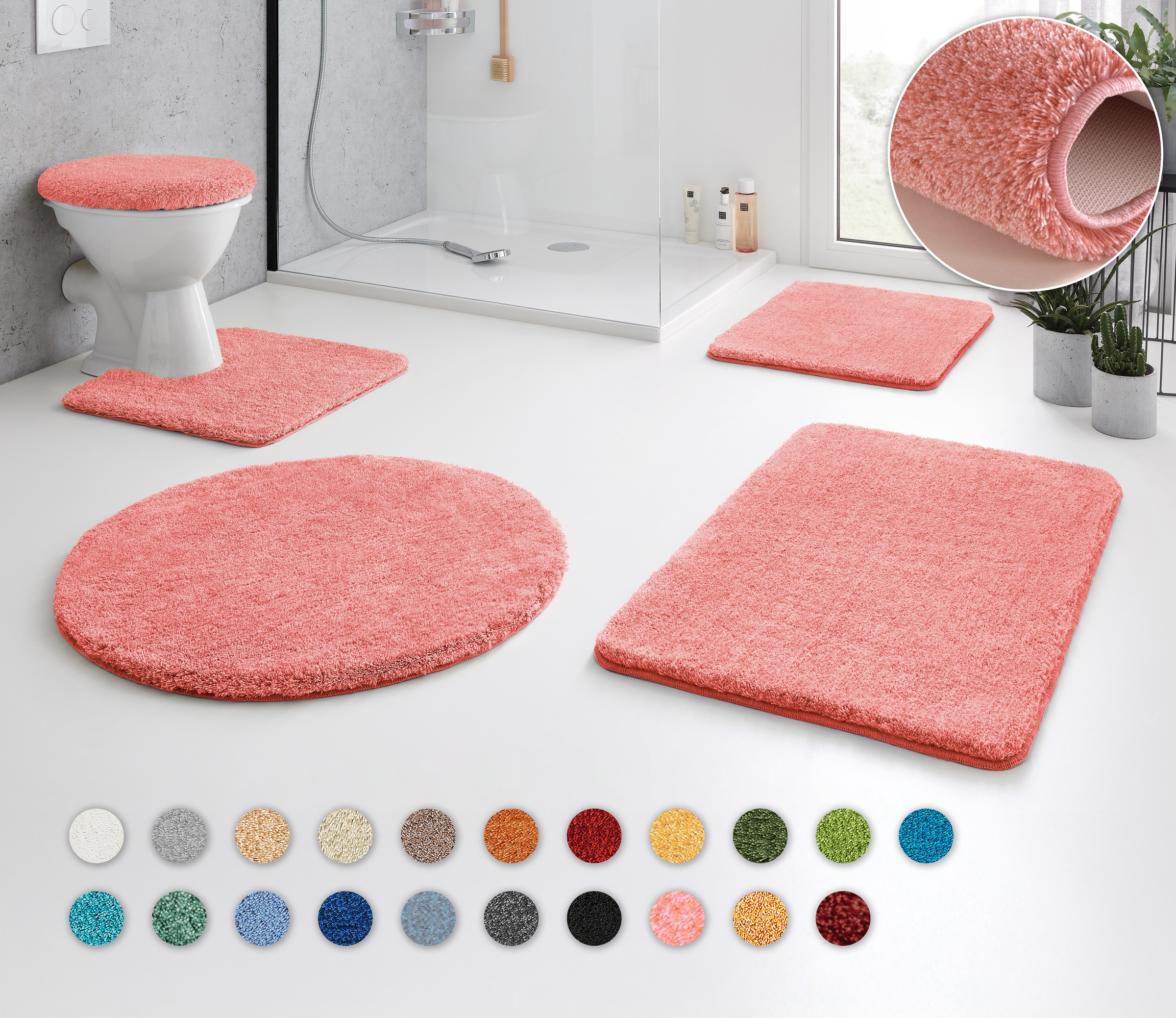 Kleine Wolke "RELAX" Höhe 30 mm rutschhemmend beschichtet fußbodenheizungsg günstig online kaufen