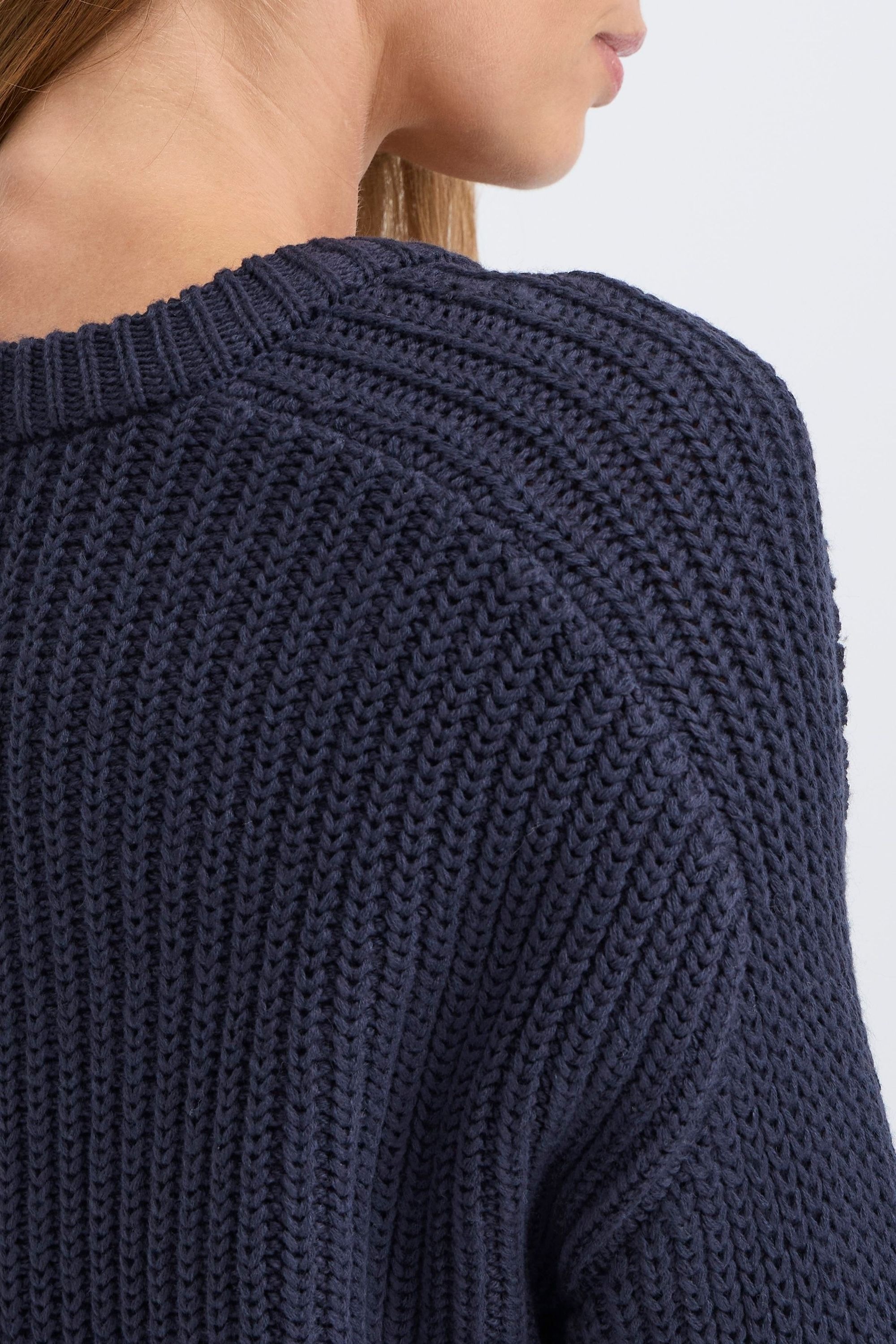 OXMO Strickfleece-Pullover »Strickpullover OXFKANNA«